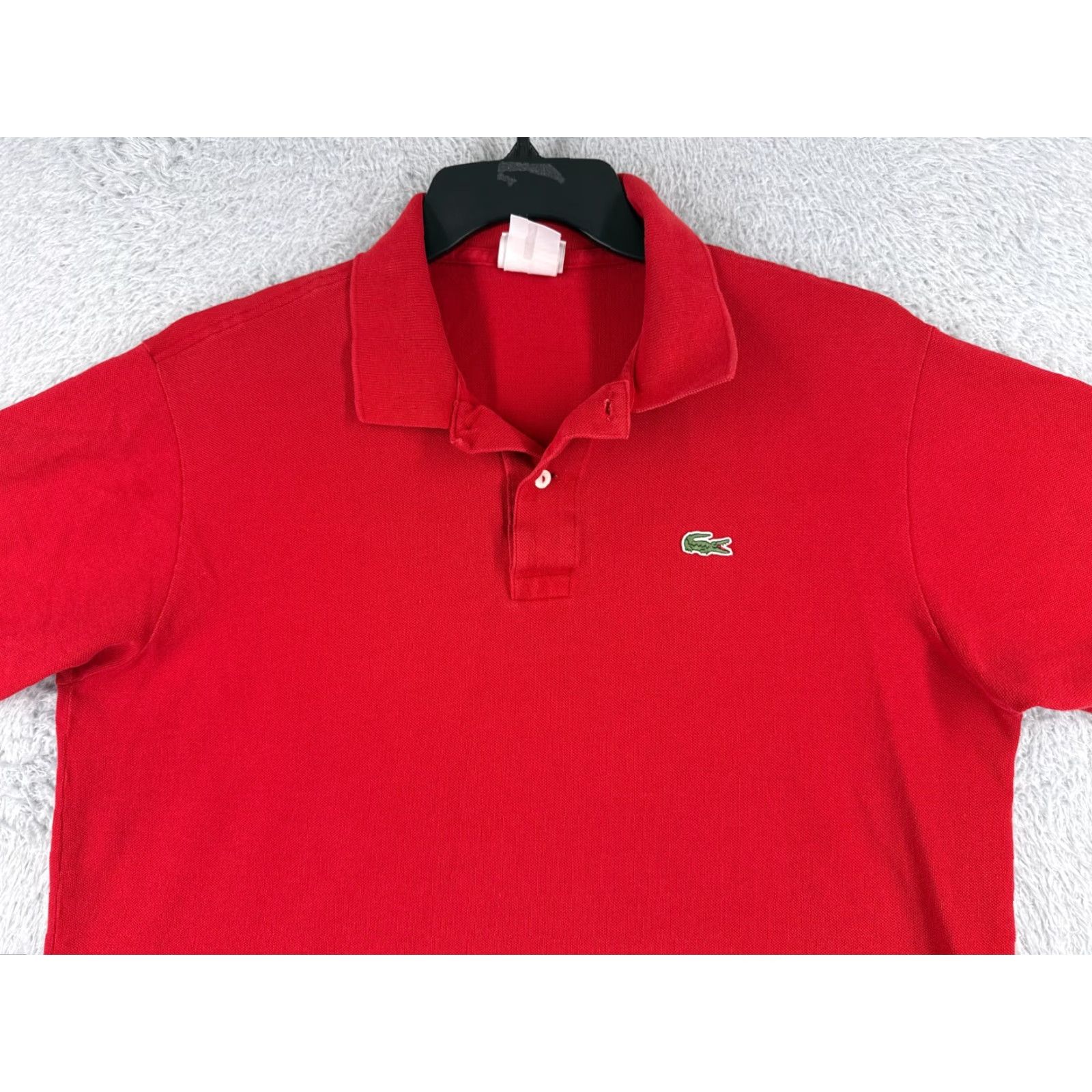 Lacoste Lacoste Sport Polo Shirt Men 6 Red Short Sleeve Slim 100% Cotton Knit Peru Shirt Polo Men Red Slim 6 Cotton Short Sleeve Lacoste Sport Size US S / EU 44-46 / 1 - 4 Thumbnail