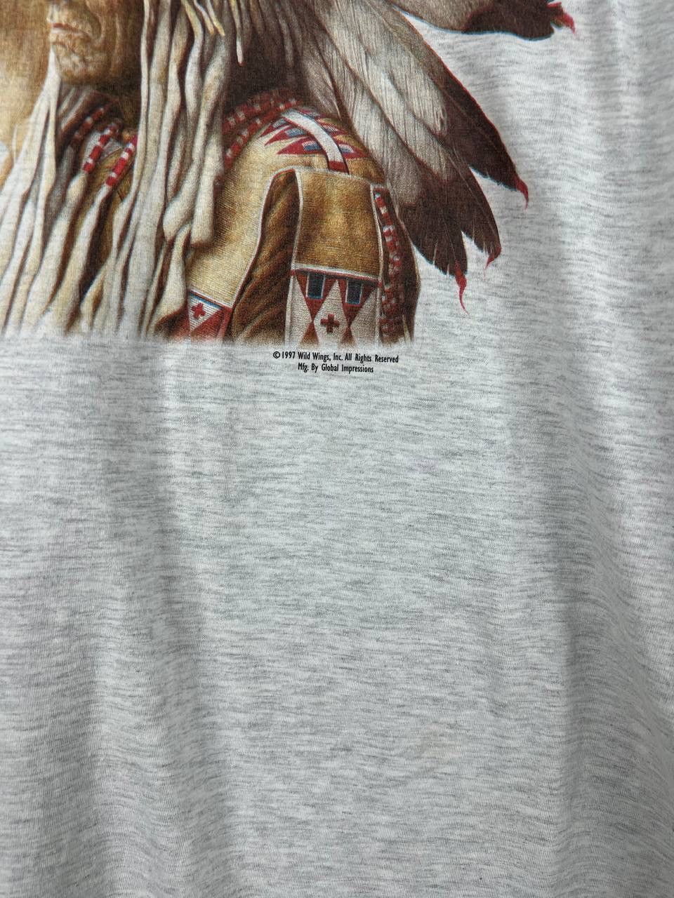 Vintage Wild Indians 1997 vintage t-shirts size XL Size US XL / EU 56 / 4 - 4 Thumbnail