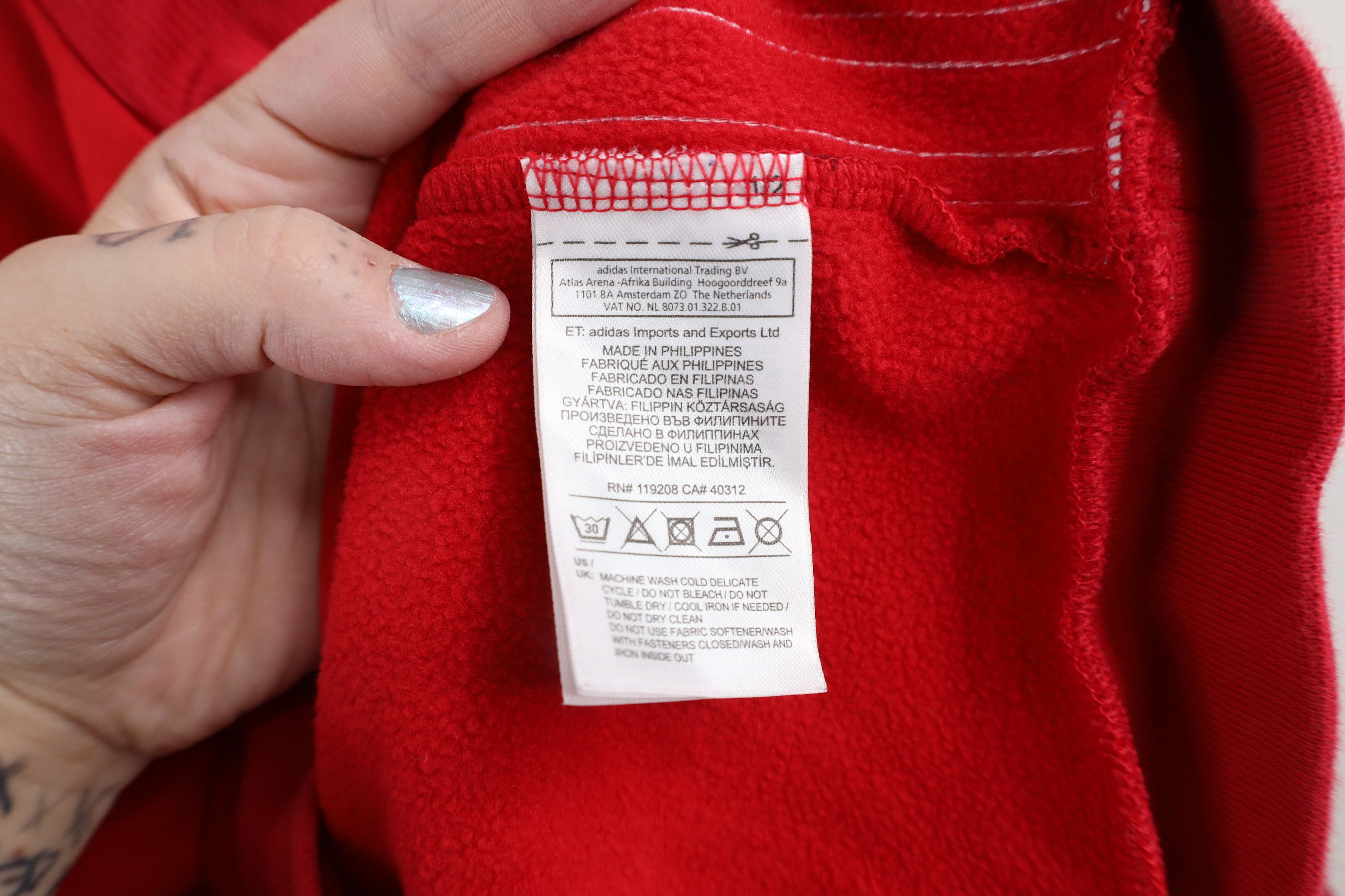 Adidas × Vintage Adidas MLS Red Bull Soccer Half Zip Pullover Sweatshirt Size US M / EU 48-50 / 2 - 9 Thumbnail