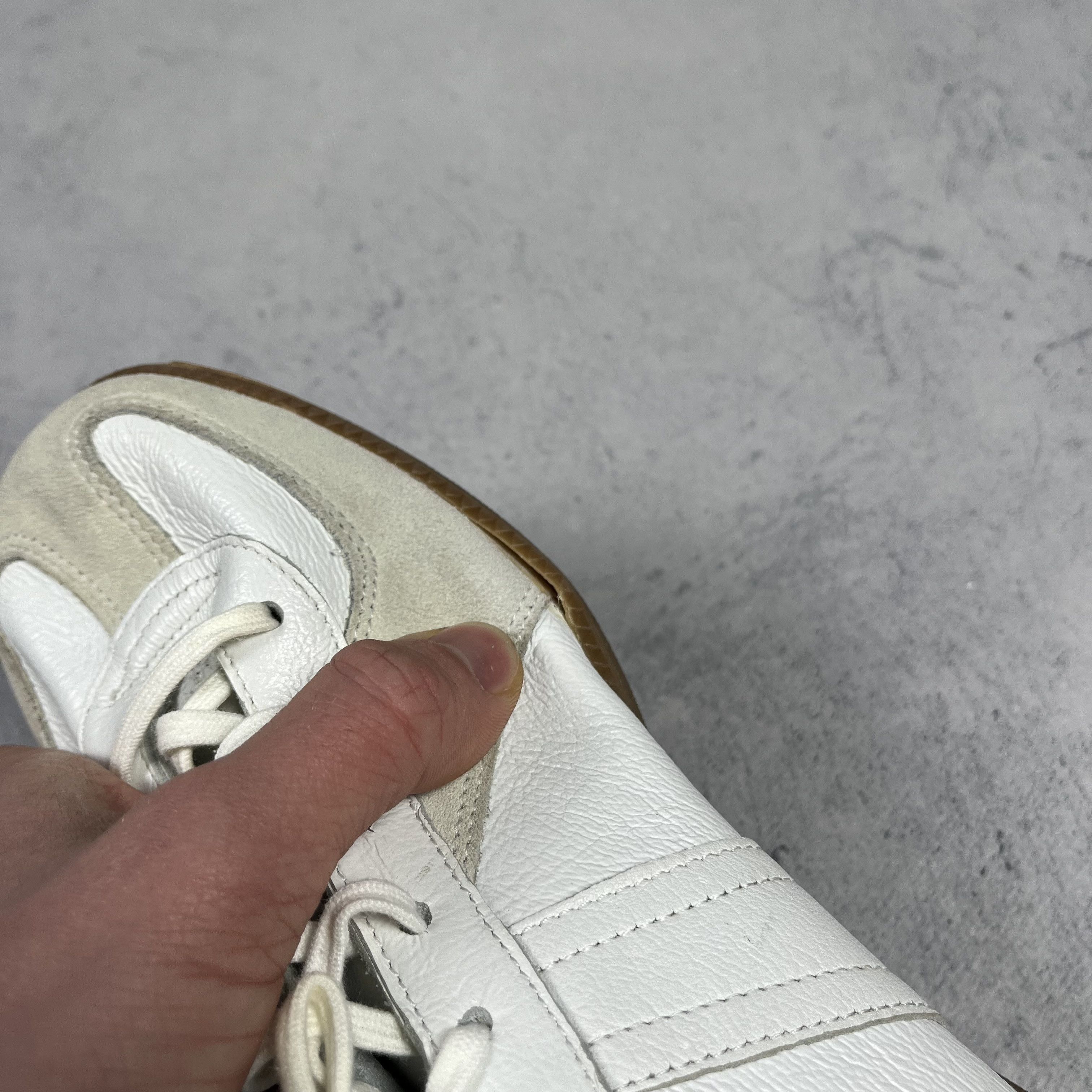 Vintage Vintage BW Sport GAT Leather Low Top Sneakers Replica 80’s Size US 11 / EU 44 - 11 Thumbnail
