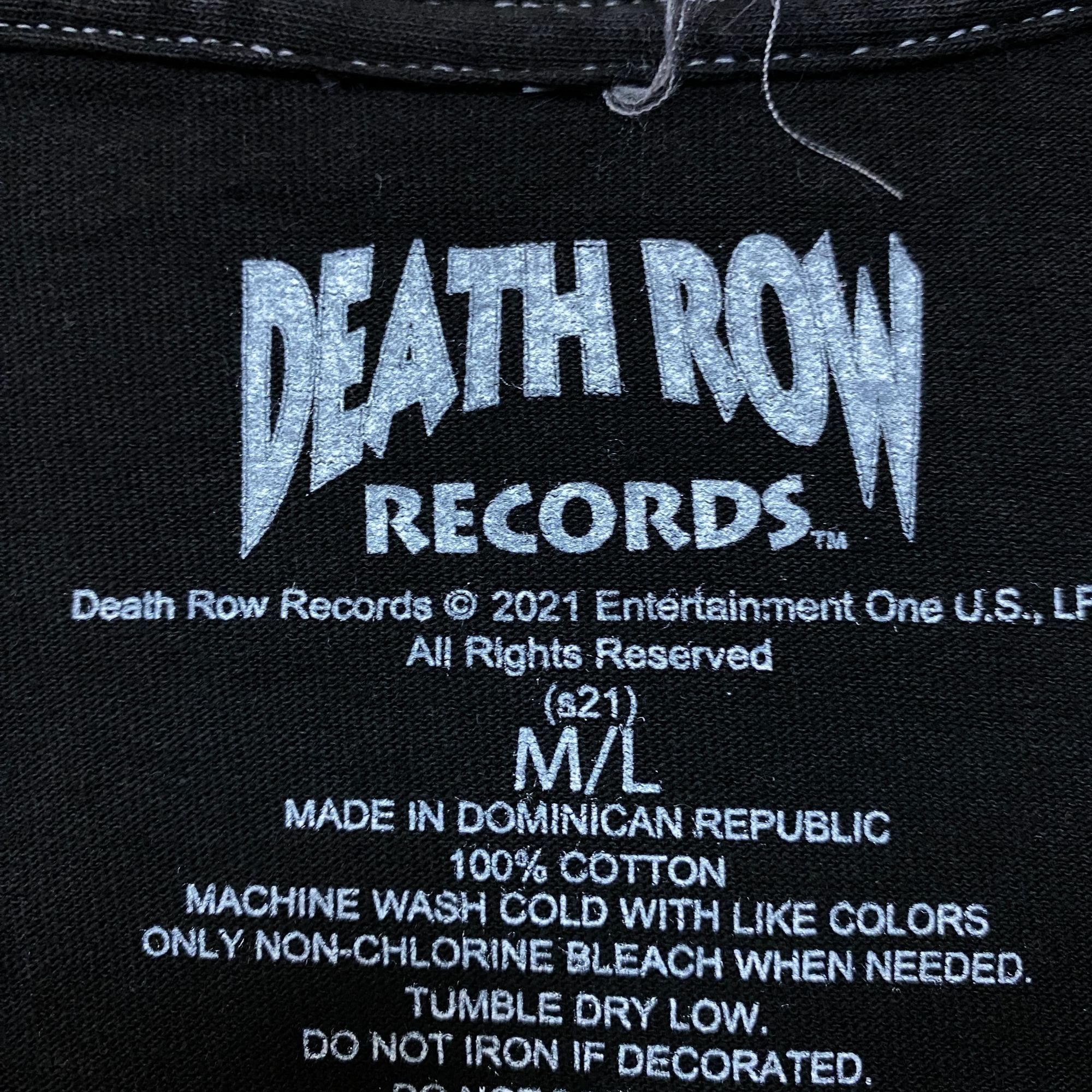 Death Row Records Death Row Records Snoop Doggy Dogg Gin & Juice Rap Tee M/L Size US L / EU 52-54 / 3 - 4 Thumbnail