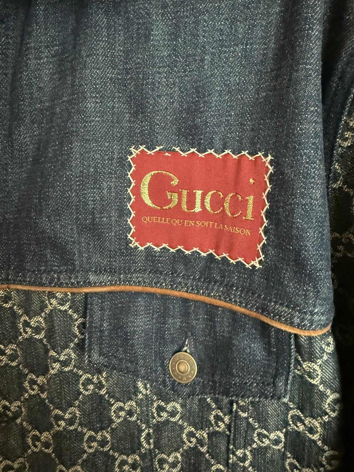 Gucci Gucci denim jacket Size US L / EU 52-54 / 3 - 2 Thumbnail