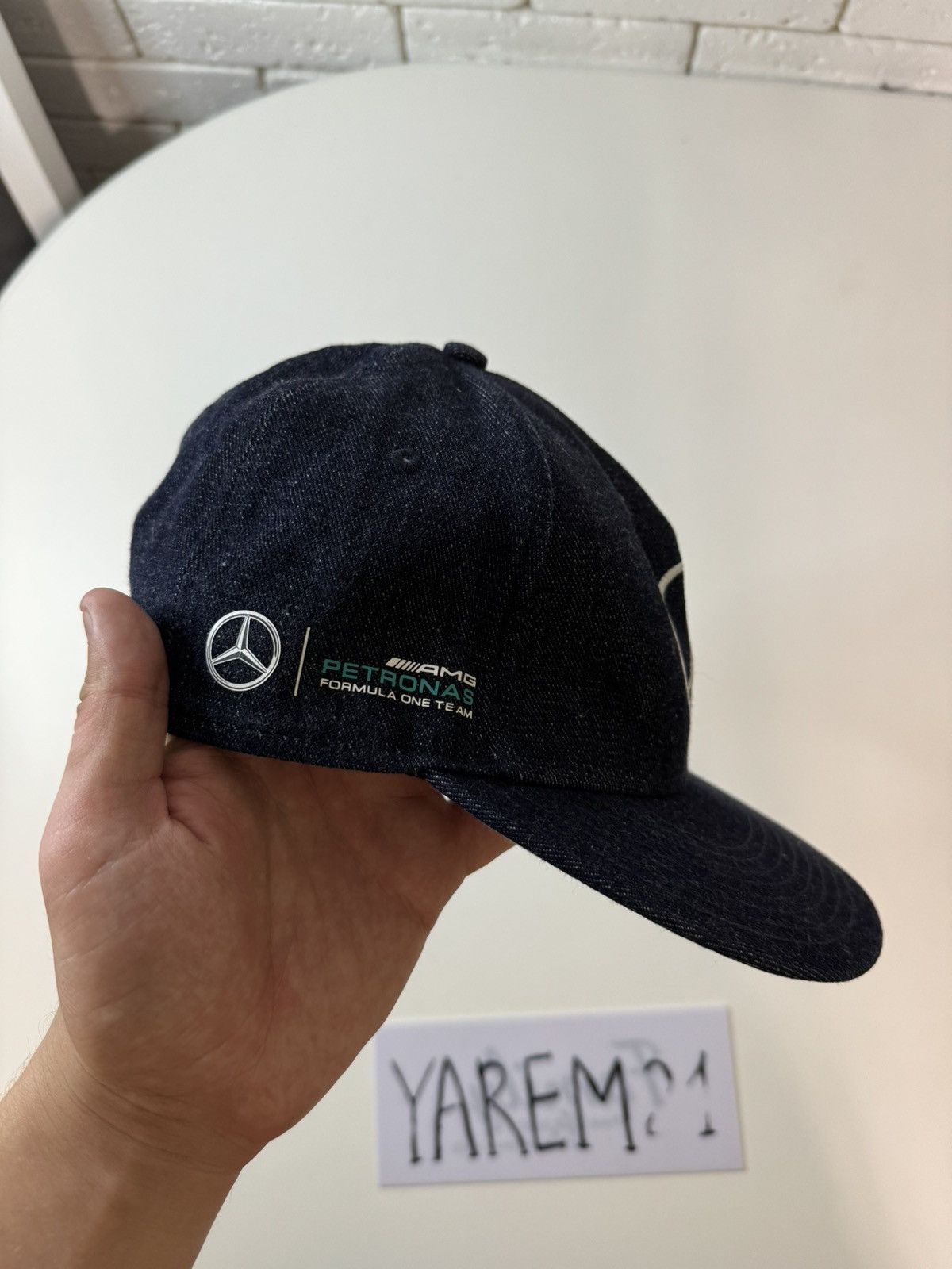 Mercedes-Benz Mercedes AMG Petronas Formula one team cap hat Size ONE SIZE - 3 Thumbnail