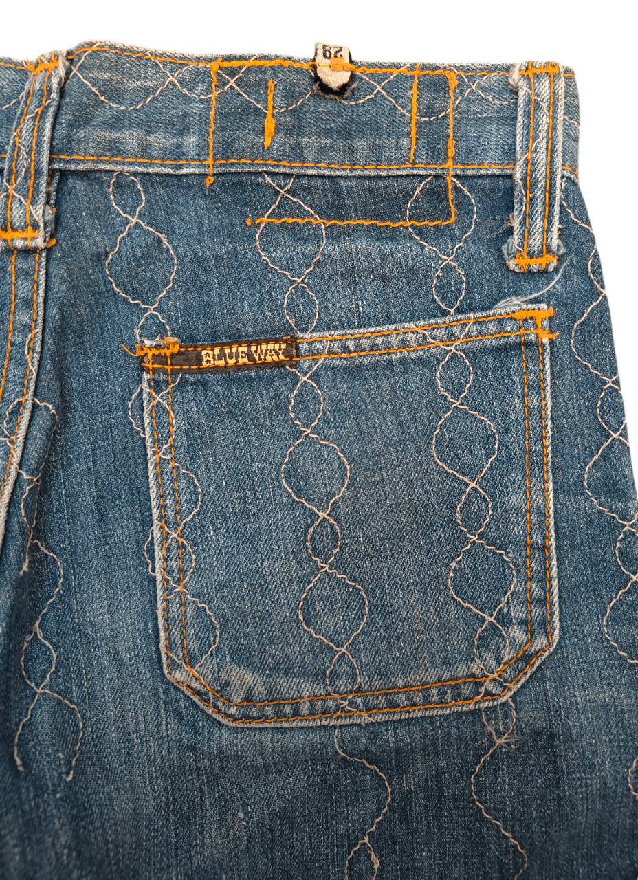 Hysteric Glamour 💥LAST CALL💥 Blueway Flare Denim Size 27" / US 4 / IT 40 - 7 Thumbnail