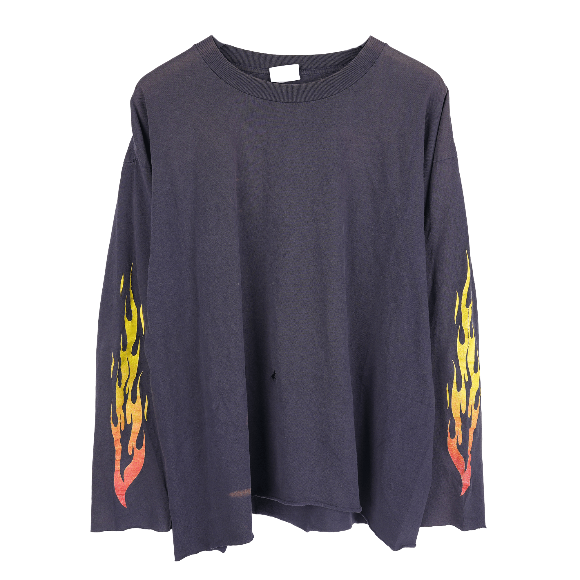 Vintage VINTAGE FLAMES LONG SLEEVE TEE Size US XL / EU 56 / 4 - 1 Thumbnail