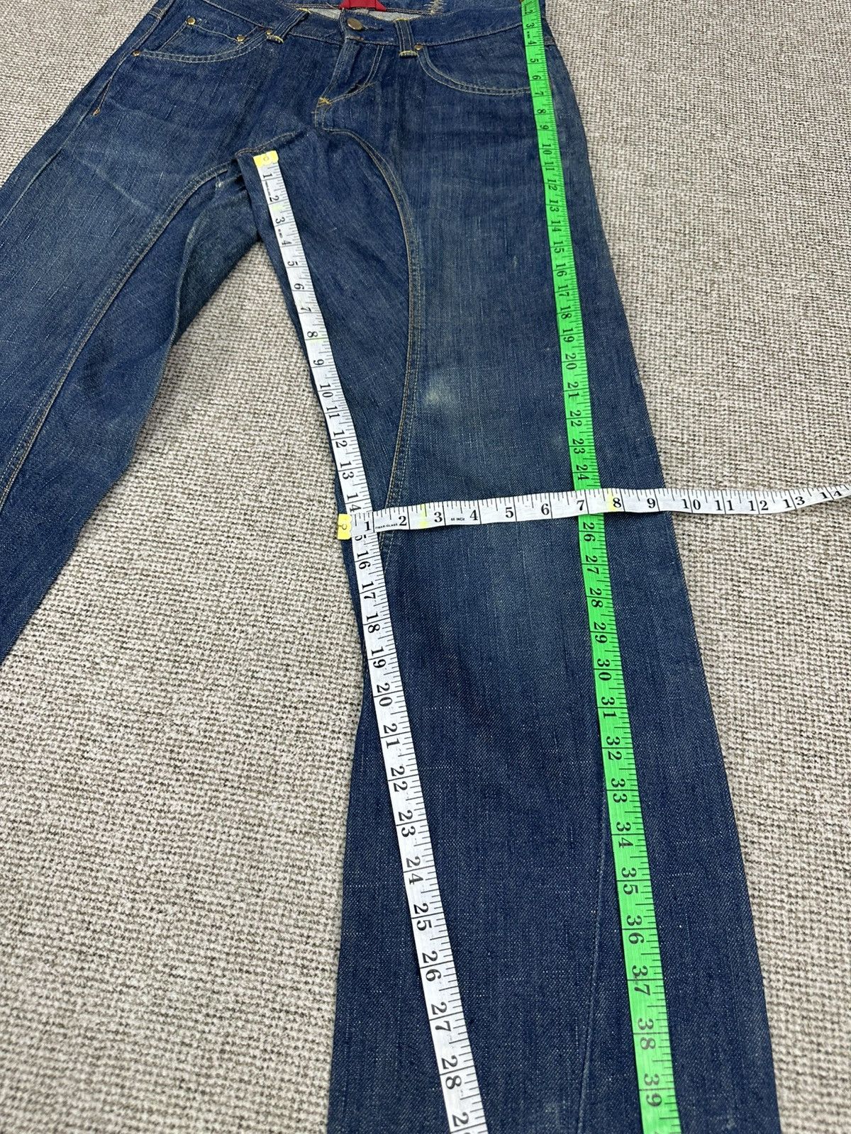 Edwin Vintage Edwin E Function Tapered Wideleg Denim 30x35 D787 Size US 30 / EU 46 - 17 Thumbnail