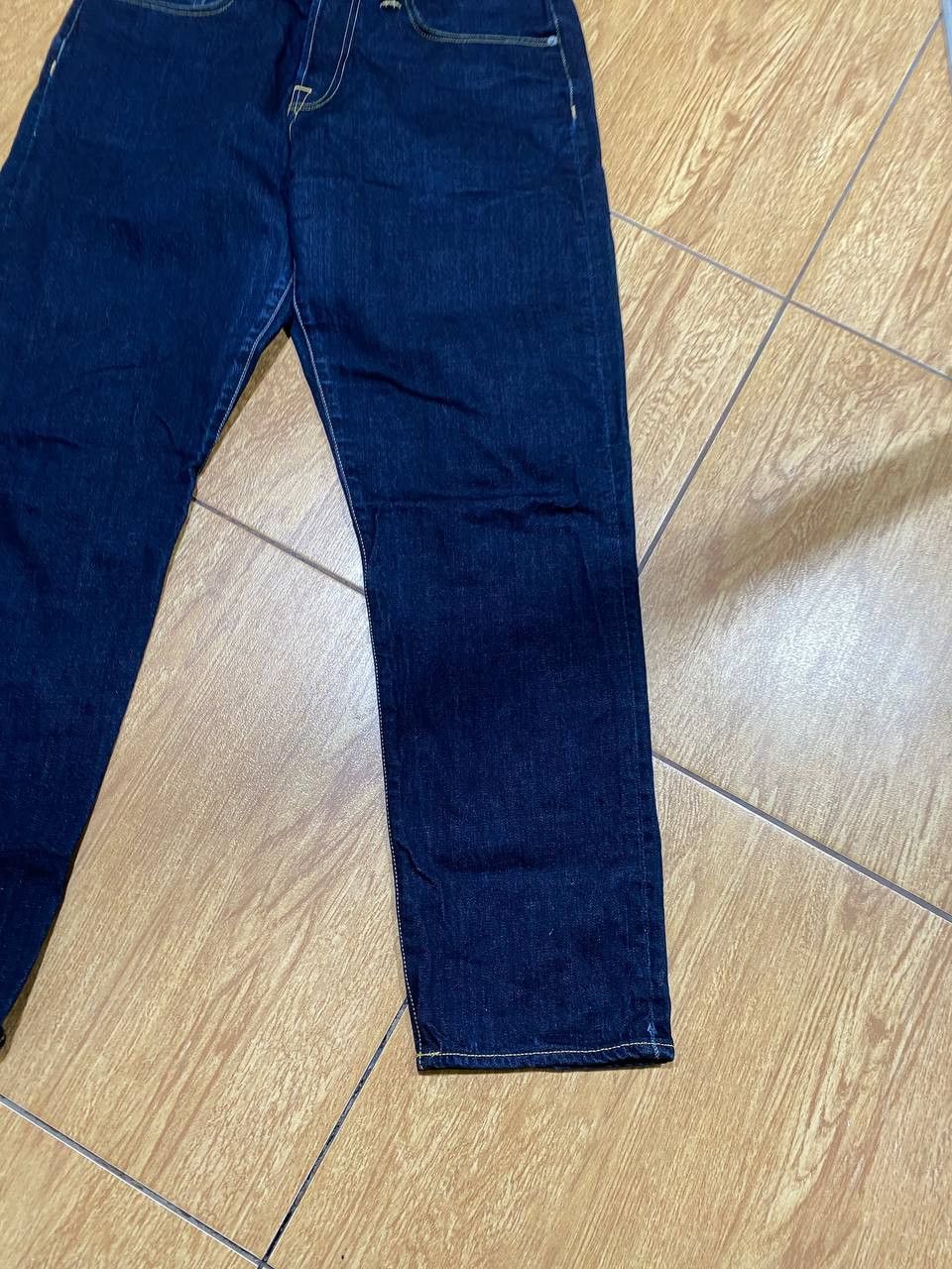 Edwin logo EDWIN LOOSE TAPERED Blue jeans Y2K Size US 34 / EU 50 - 8 Thumbnail