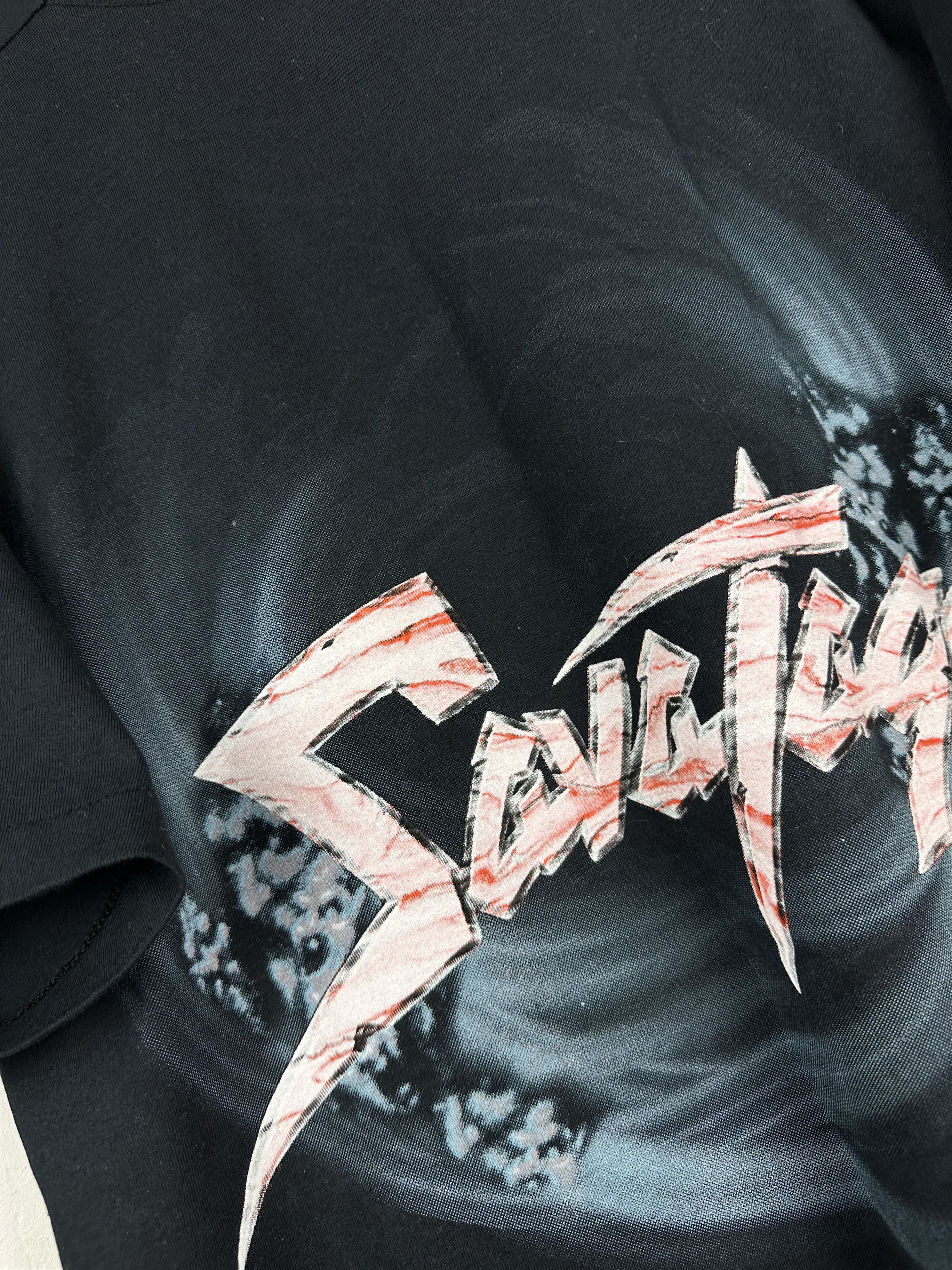 Band Tees × Vintage Vintage 90's Deadstock Savatage Band Shirt Metal Tee Rare Size US L / EU 52-54 / 3 - 13 Thumbnail