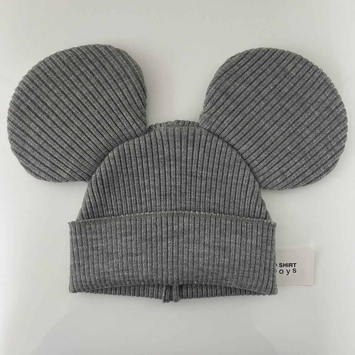 Comme des Garcons SHIRT Mouse Ear Beanie (Grey) Size ONE SIZE - 2 Thumbnail