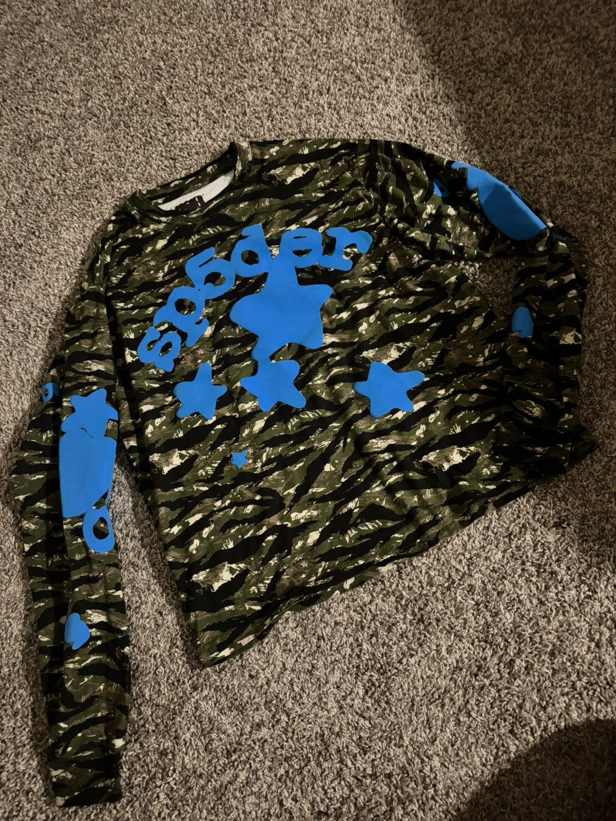 Sp5der Sp5der Beluga Tiger Camo Longsleeve Size US S / EU 44-46 / 1 - 1 Thumbnail