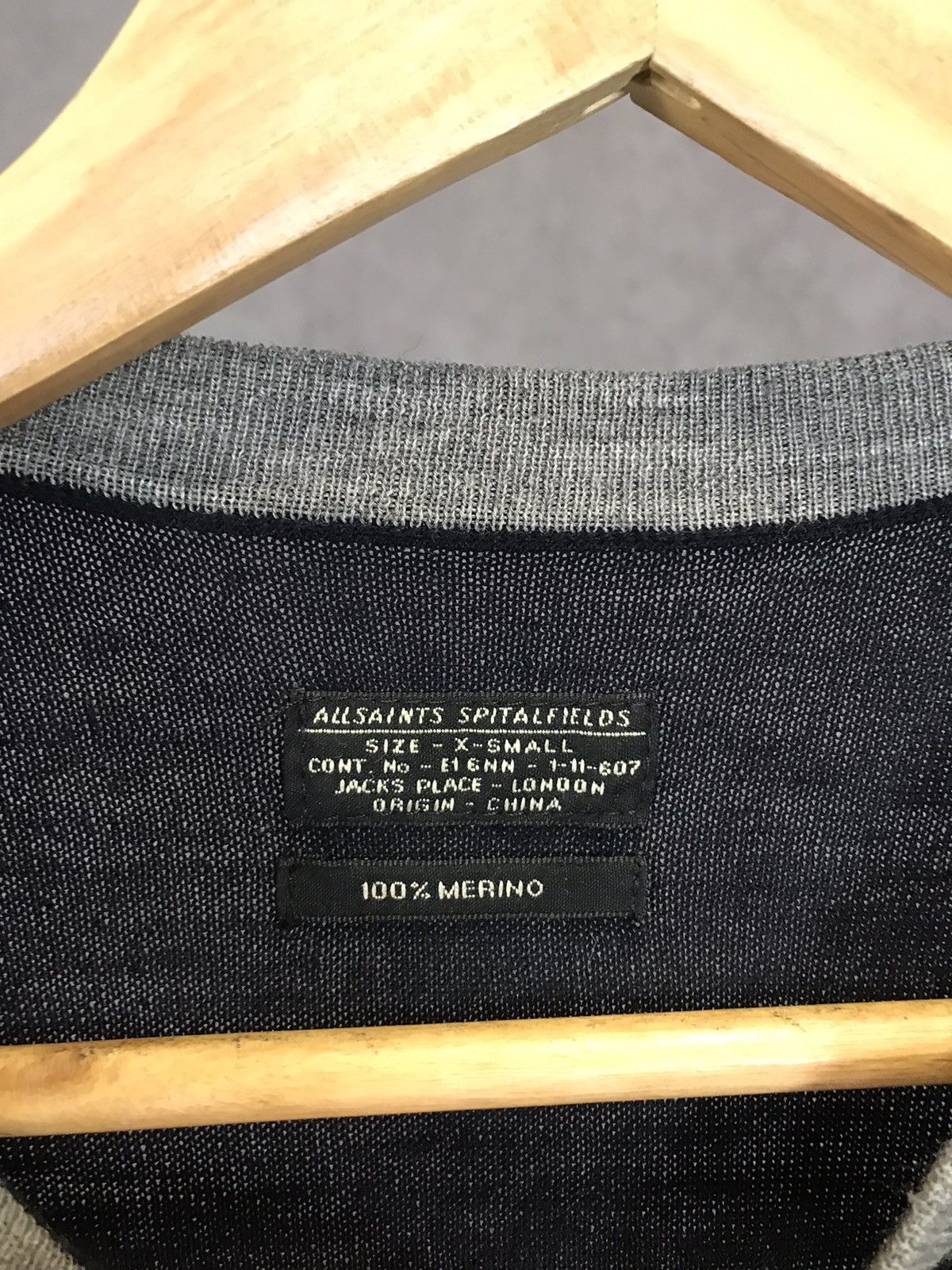 Allsaints Allsaints merino wool designer sweater Size US XS / EU 42 / 0 - 3 Thumbnail