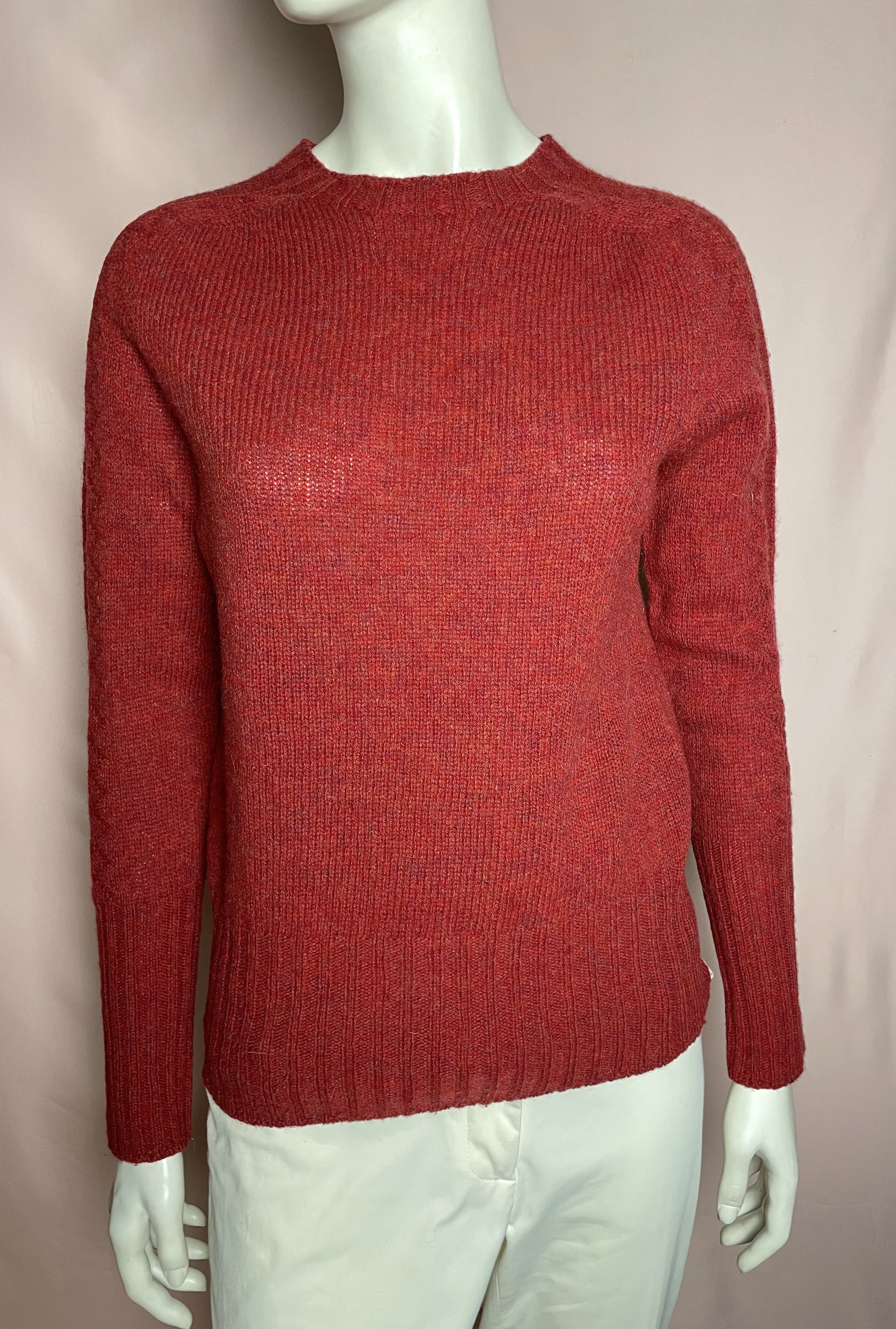 Harley of Scotland Harley of Scotland Wool Sweater Red Size M/L Size M / US 6-8 / IT 42-44 - 1 Thumbnail