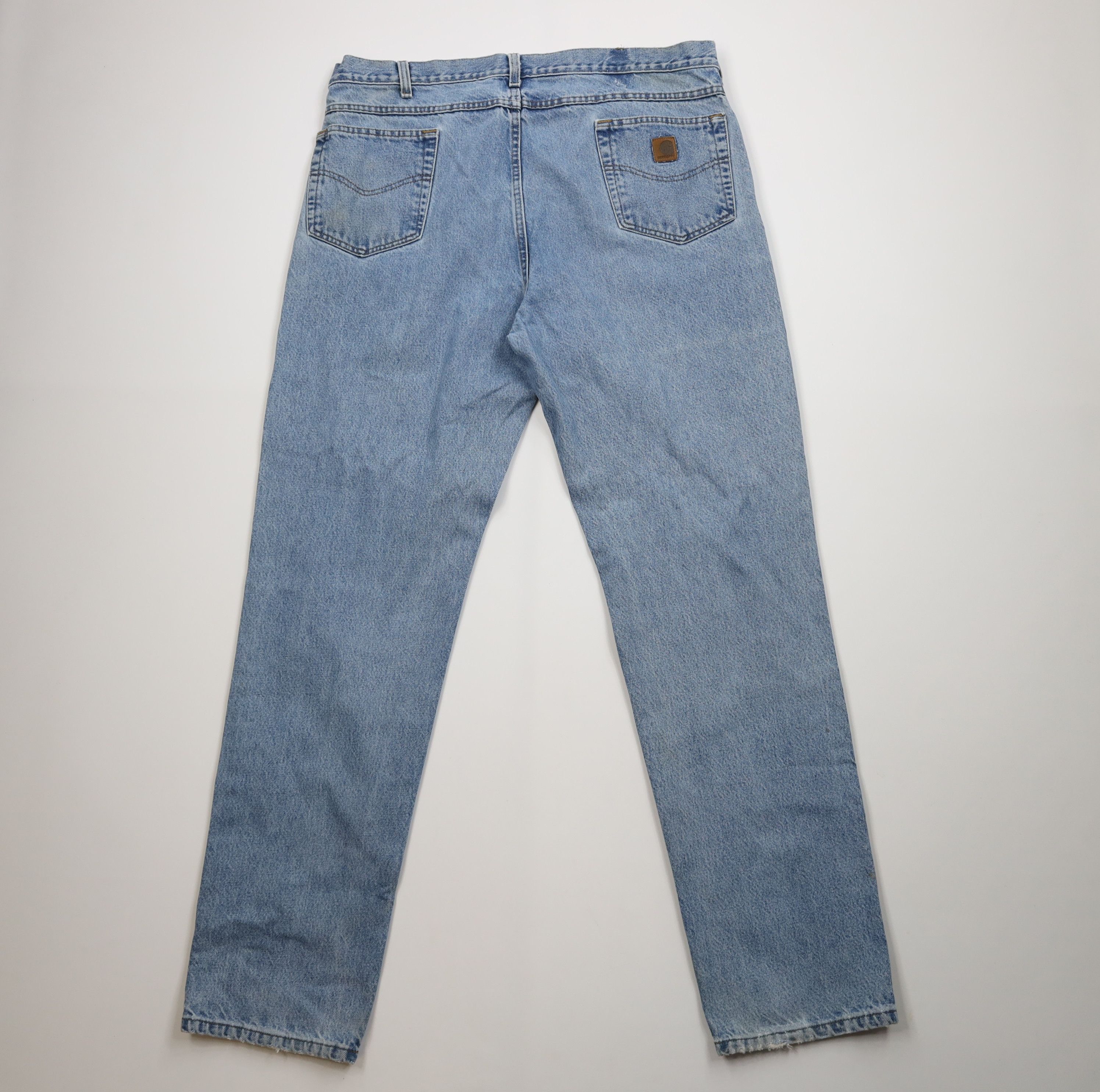 Carhartt Vintage 90s Carhartt Traditional Fit Denim Jeans Blue Size US 42 / EU 58 - 10 Thumbnail