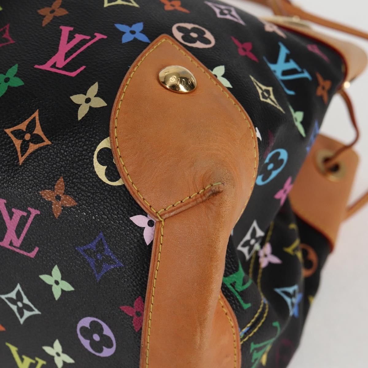 Louis Vuitton LOUIS VUITTON Monogram Multicolor Ursula Tote Bag Black Size ONE SIZE - 15 Thumbnail