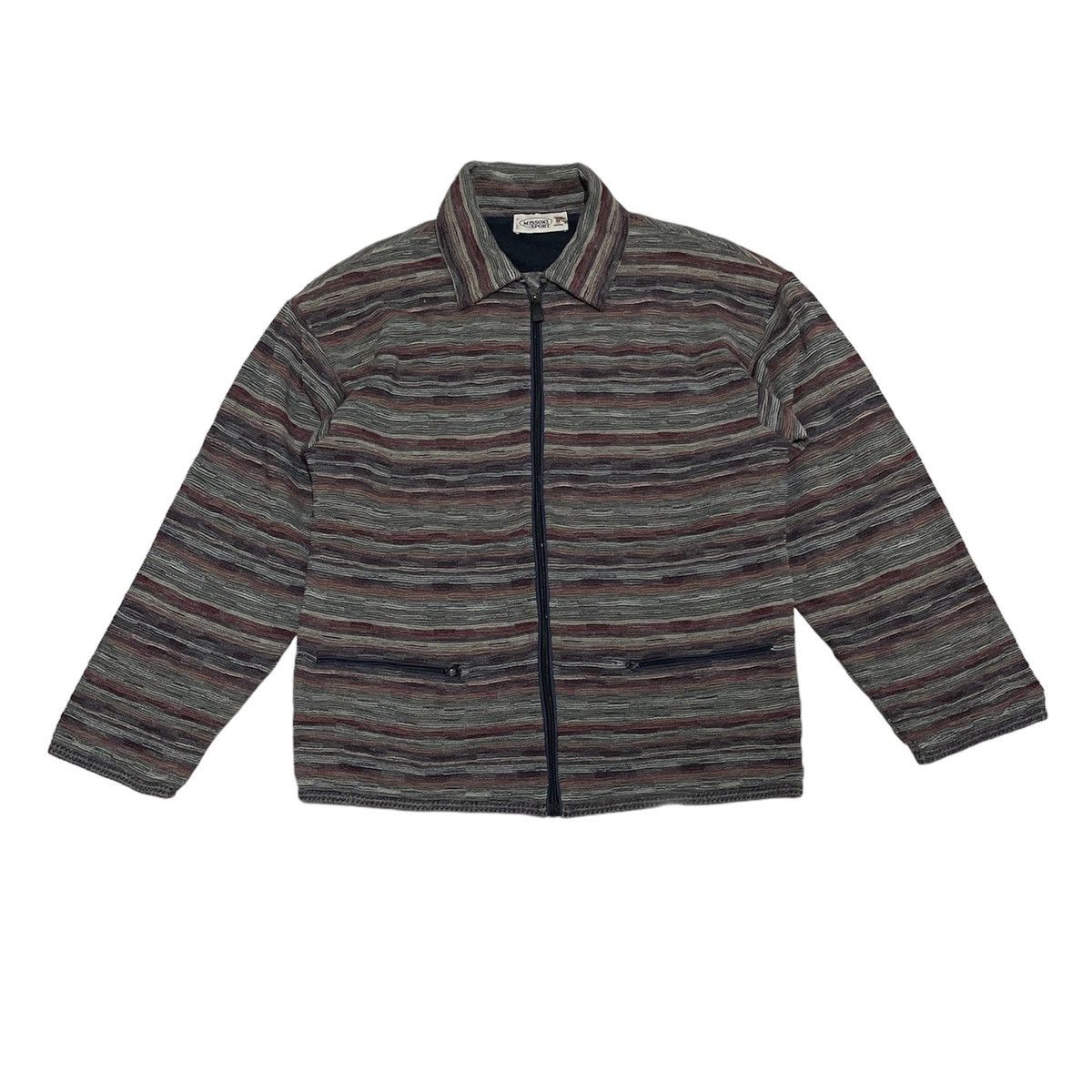 image of Iconic Missoni Multicolor Work Jacket, Men's (Size Medium)