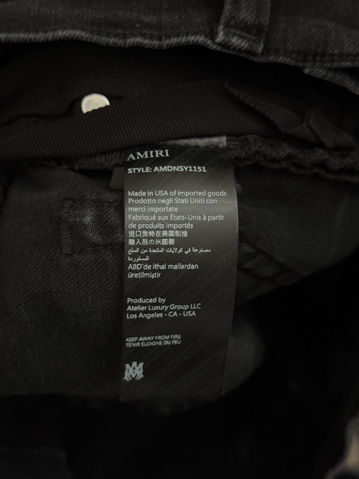 Amiri Amiri California eagle patch jeans Size US 32 / EU 48 - 8 Thumbnail