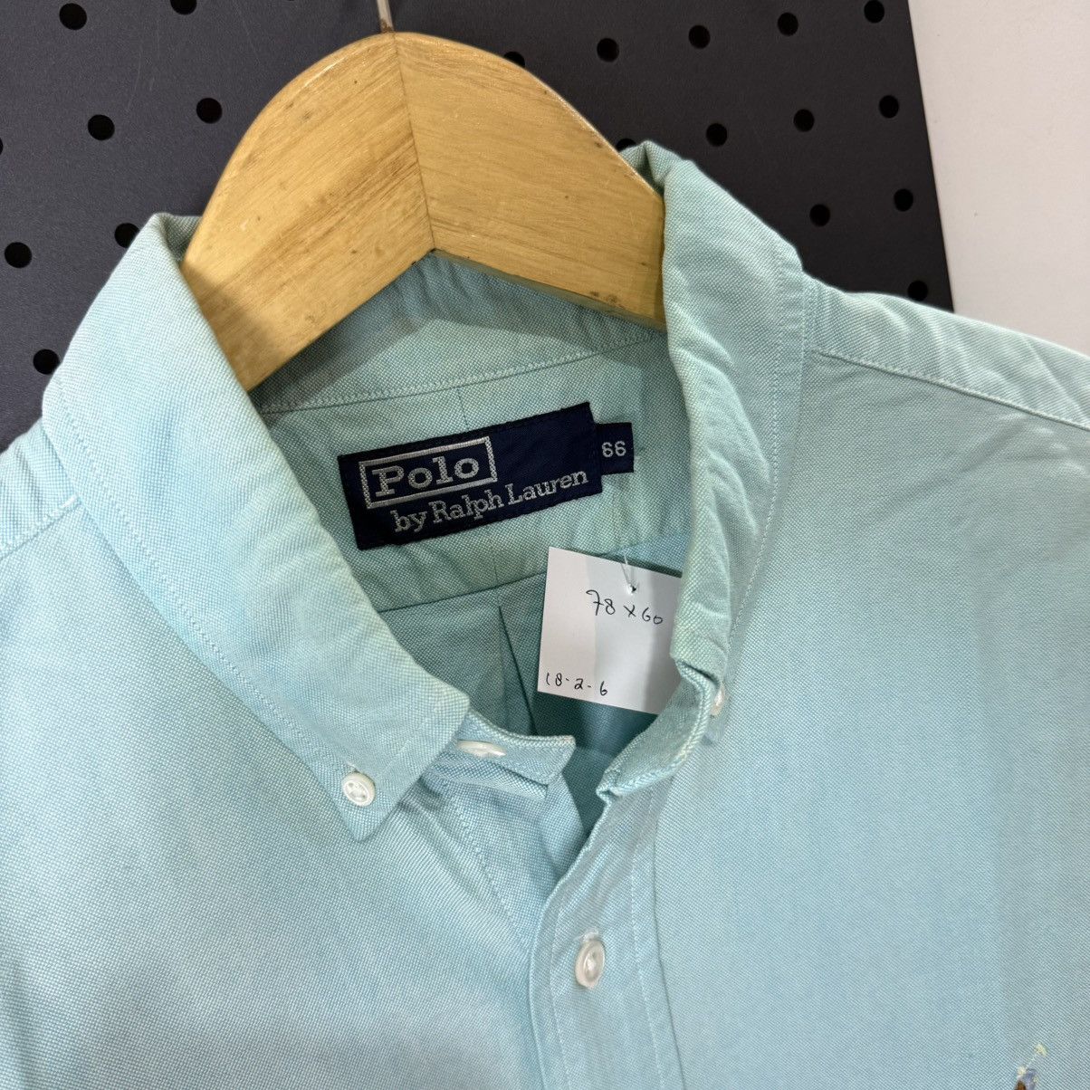Polo Ralph Lauren Polo Ralph Lauren oxford blue button up shirt Size US XL / EU 56 / 4 - 3 Thumbnail