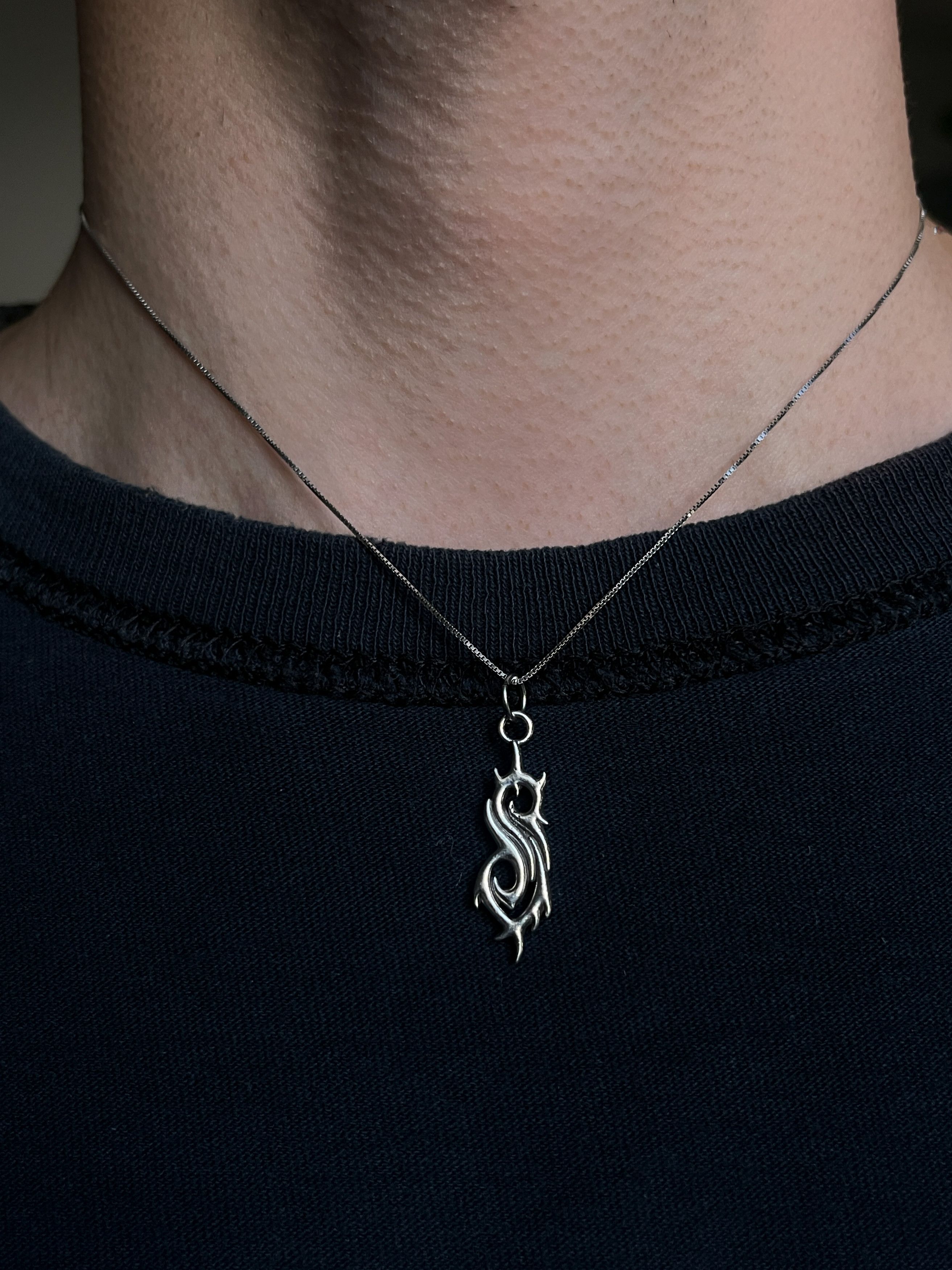 Japanese Brand Slipknot Sterling Silver Pendant Size ONE SIZE - 1 Thumbnail
