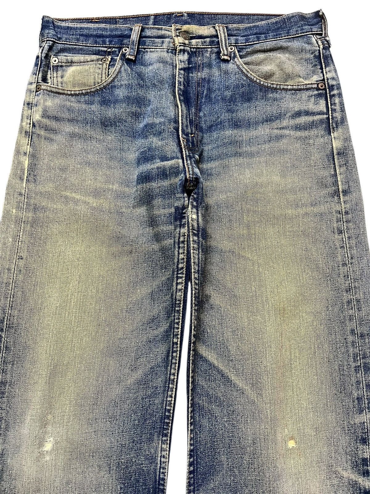 Levi's Vintage Clothing Vintage Levi’s 512 Mudwash Faded Distressed Denim Size US 33 - 2 Thumbnail