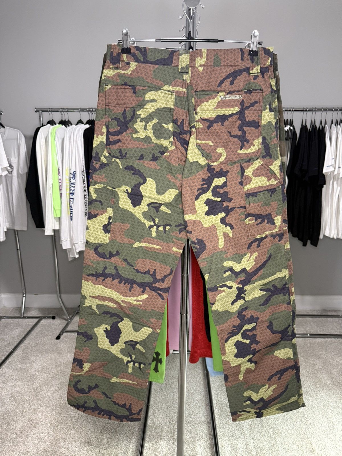 Chrome Hearts Chrome Hearts Camo Double Knee Carpenter Pants Size US 30 / EU 46 - 3 Thumbnail