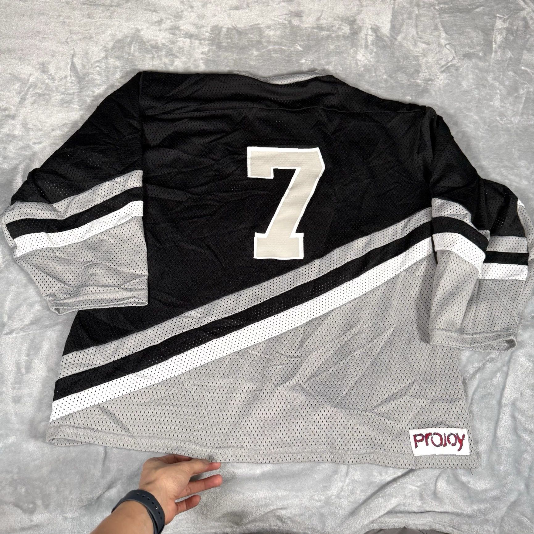 Vintage VINTAGE Silver Bullets Hockey Jersey Mens XL ProJoy Made In Canada Black Size US XL / EU 56 / 4 - 4 Thumbnail