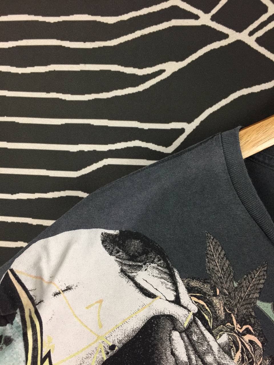 Allsaints AllSaints Death & Bloom Skull Oversized Fit Tee Size XL Size US XL / EU 56 / 4 - 6 Thumbnail