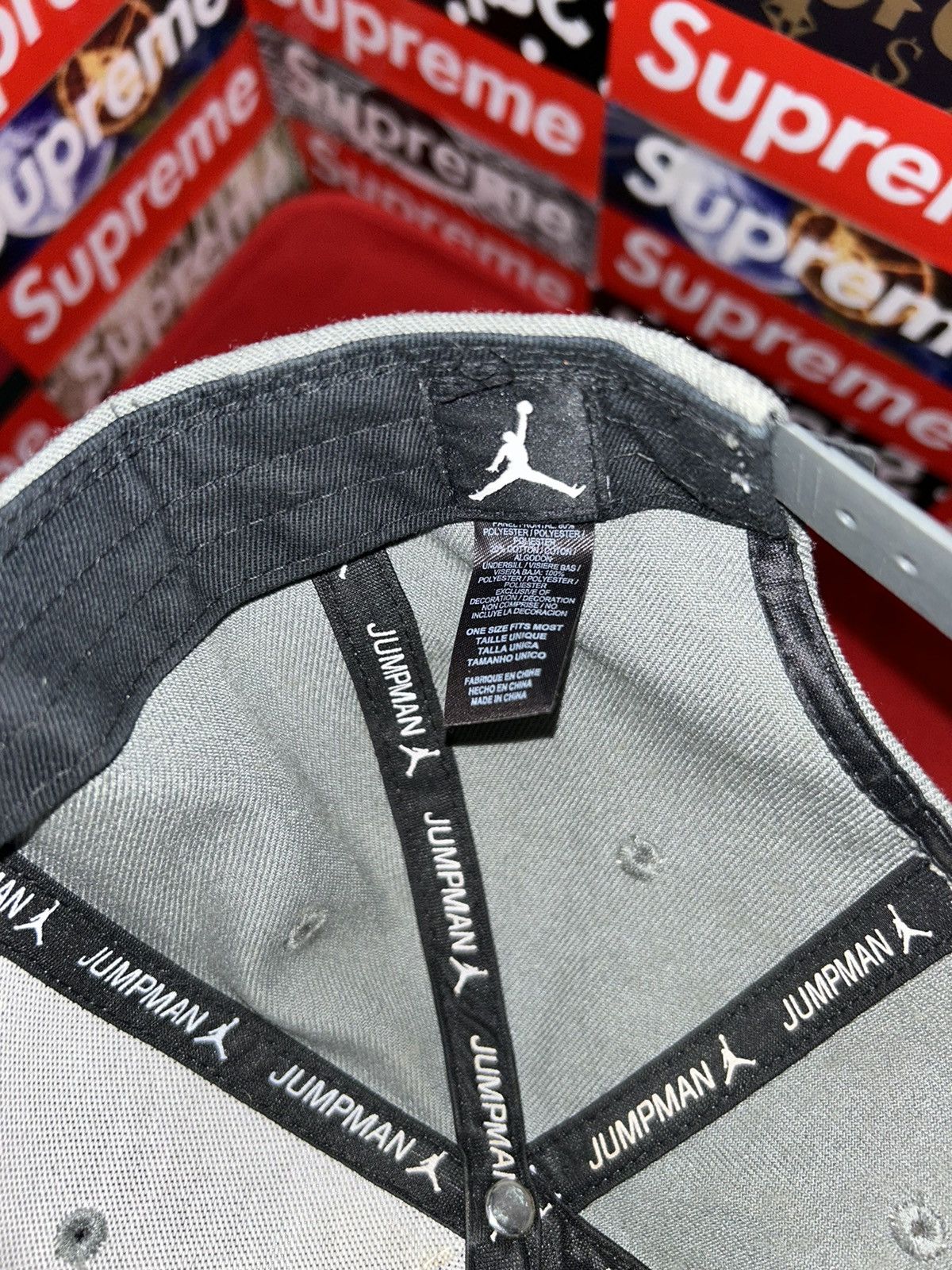 Jordan Brand Jordan P51 Snapback Cap (River Rock) Rare Hat NEW Size ONE SIZE - 6 Thumbnail
