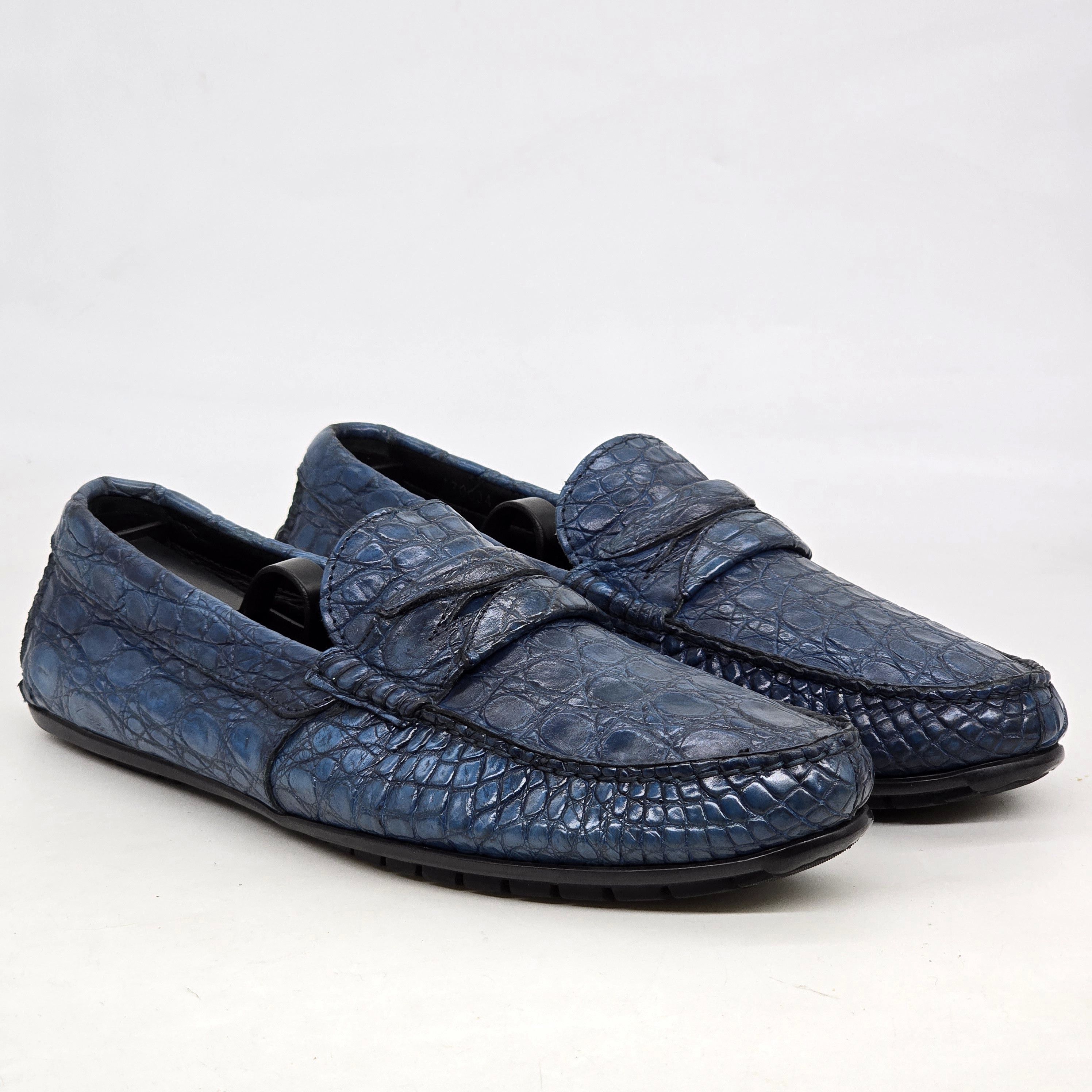 Dolce & Gabbana Dolce and Gabbana - Ragusa Loafers - Caiman Size US 9.5 / EU 42-43 - 1 Thumbnail