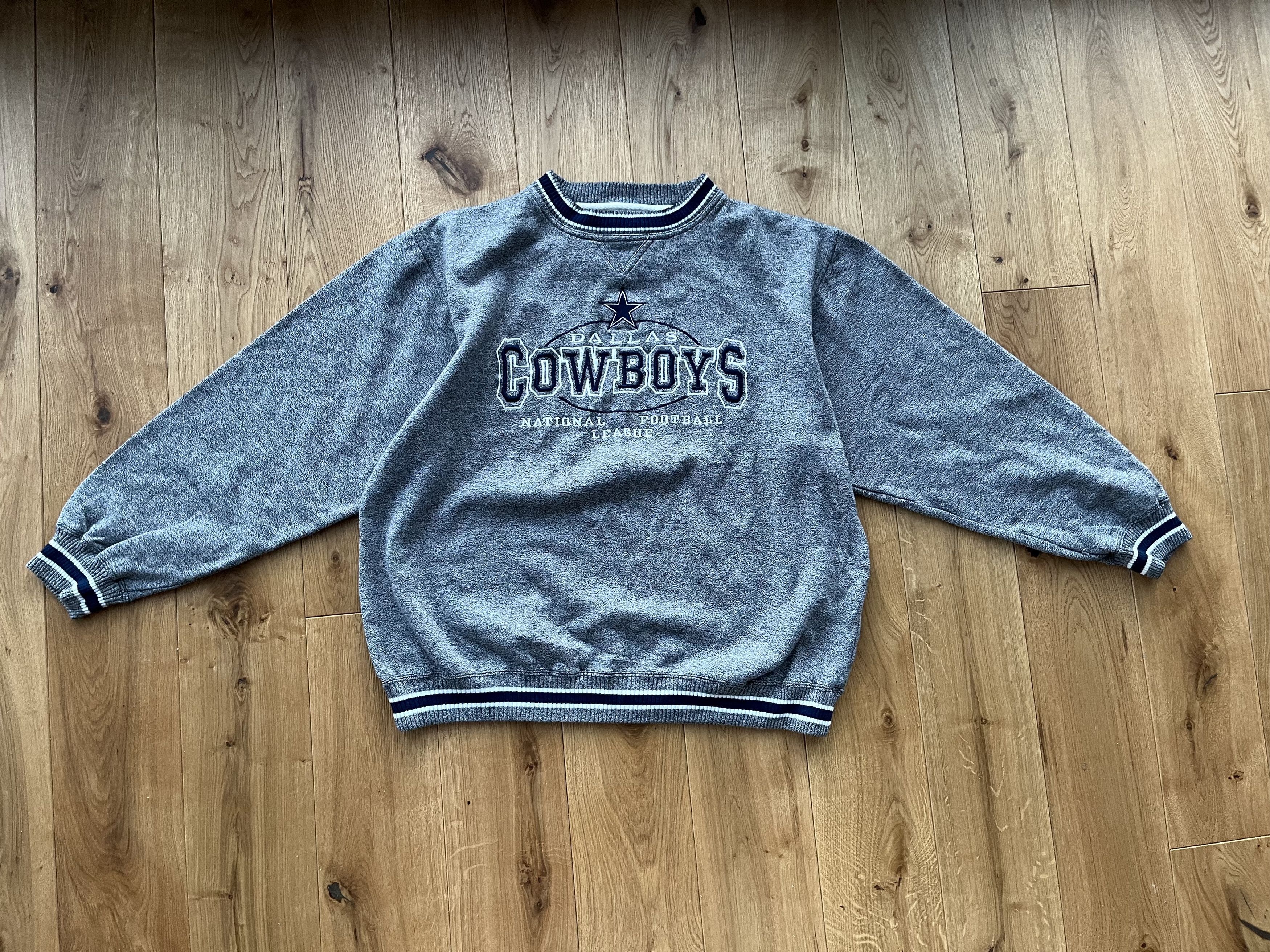 Logo Athletic 90s Vintage DALLAS Cowboys Mens M Sweatshirt Jumper Size US M / EU 48-50 / 2 - 1 Thumbnail