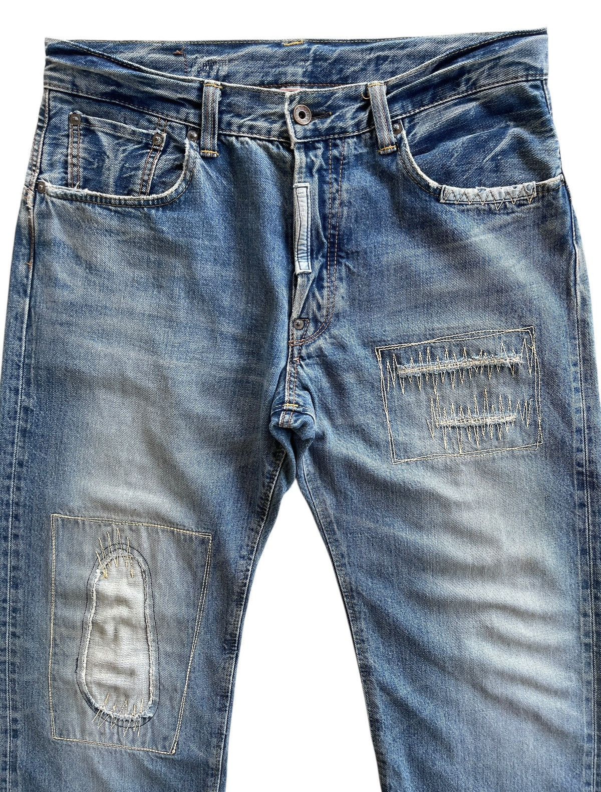 Vintage Vintage Edwin 505 Selvedge Mudwash Anniversary Denim Size US 32 / EU 48 - 3 Thumbnail