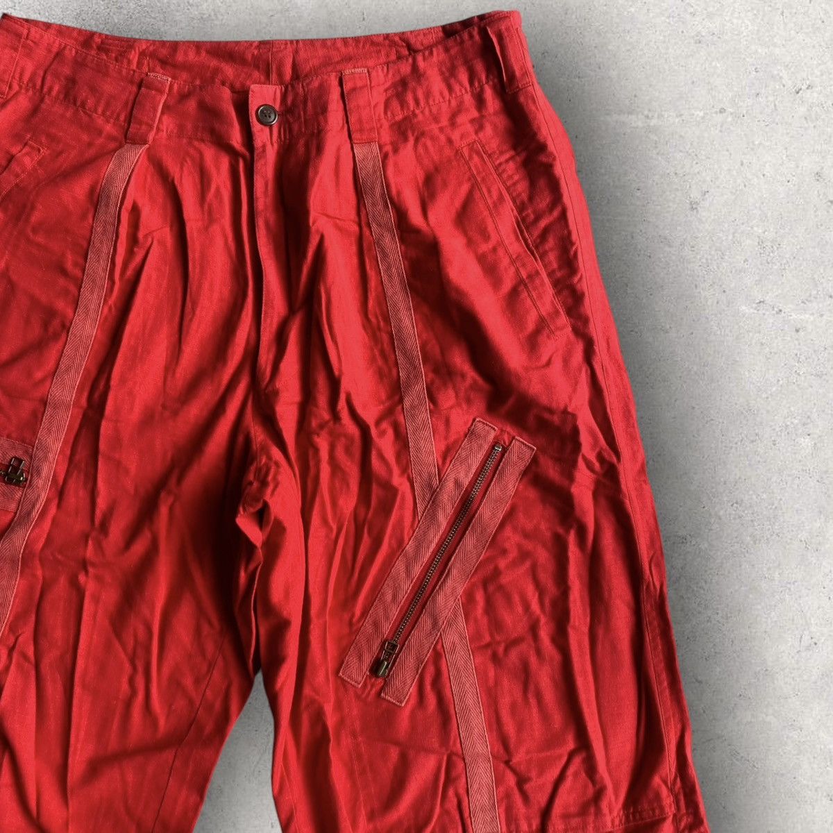 Issey Miyake Sample Vintage SS04 Parachute Pants Size US 34 / EU 50 - 2 Thumbnail