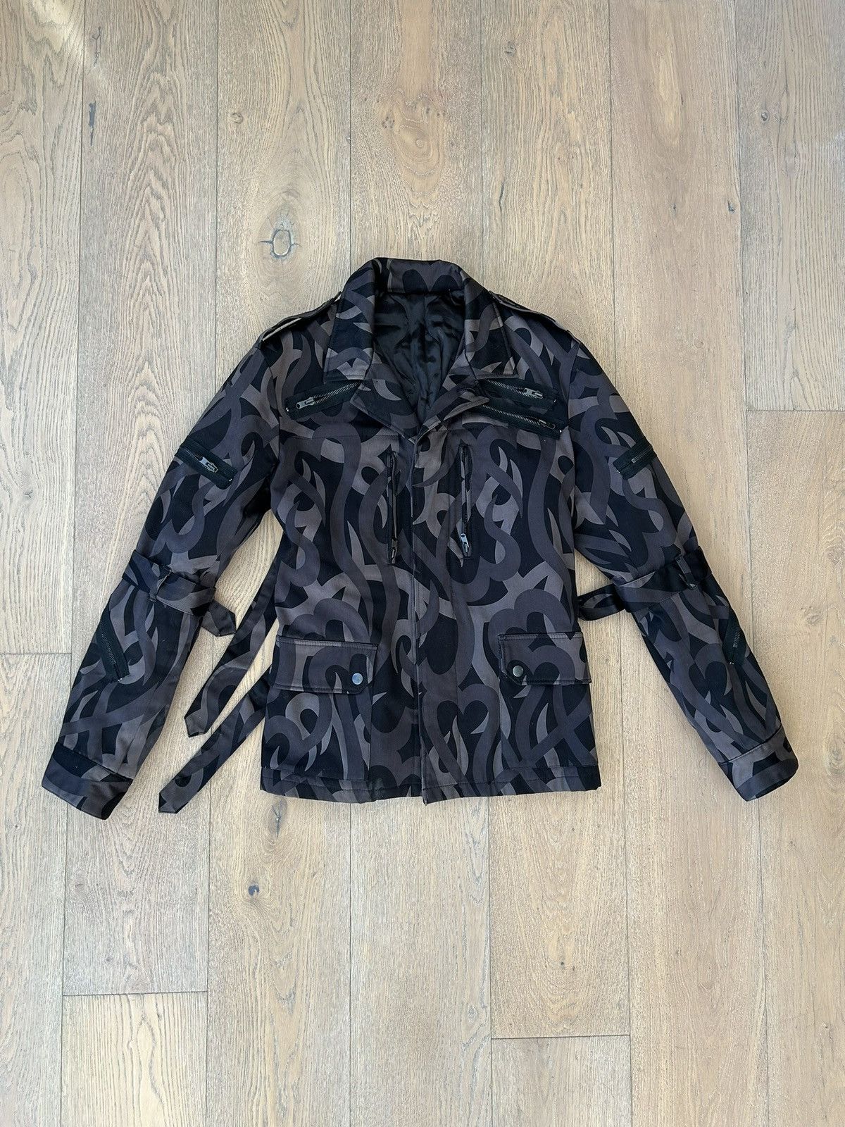 Number (N)ine AW04 Give Peace a Chance Tribal Jacket | Grailed