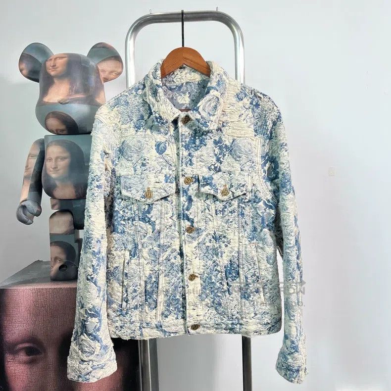 Louis Vuitton Louis Vuitton Erosive Denim Jacket Size US M / EU 48-50 / 2 - 1 Thumbnail