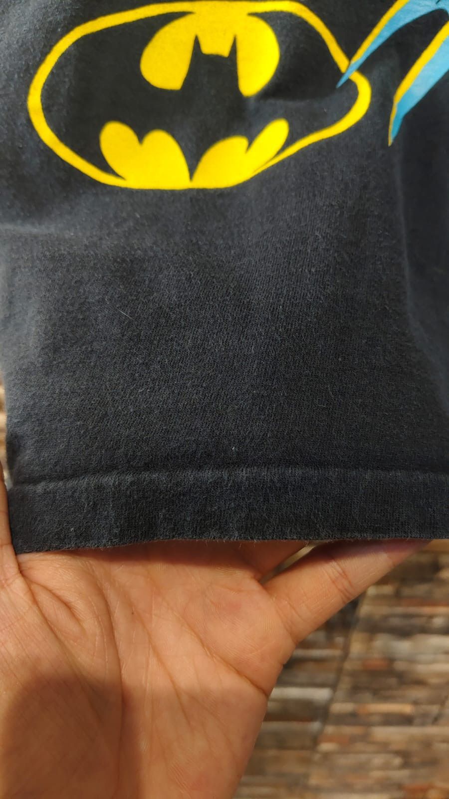 DC Comics BATMAN T-SHIRT VINTAGE 1988 DC COMICS Size US L / EU 52-54 / 3 - 5 Thumbnail