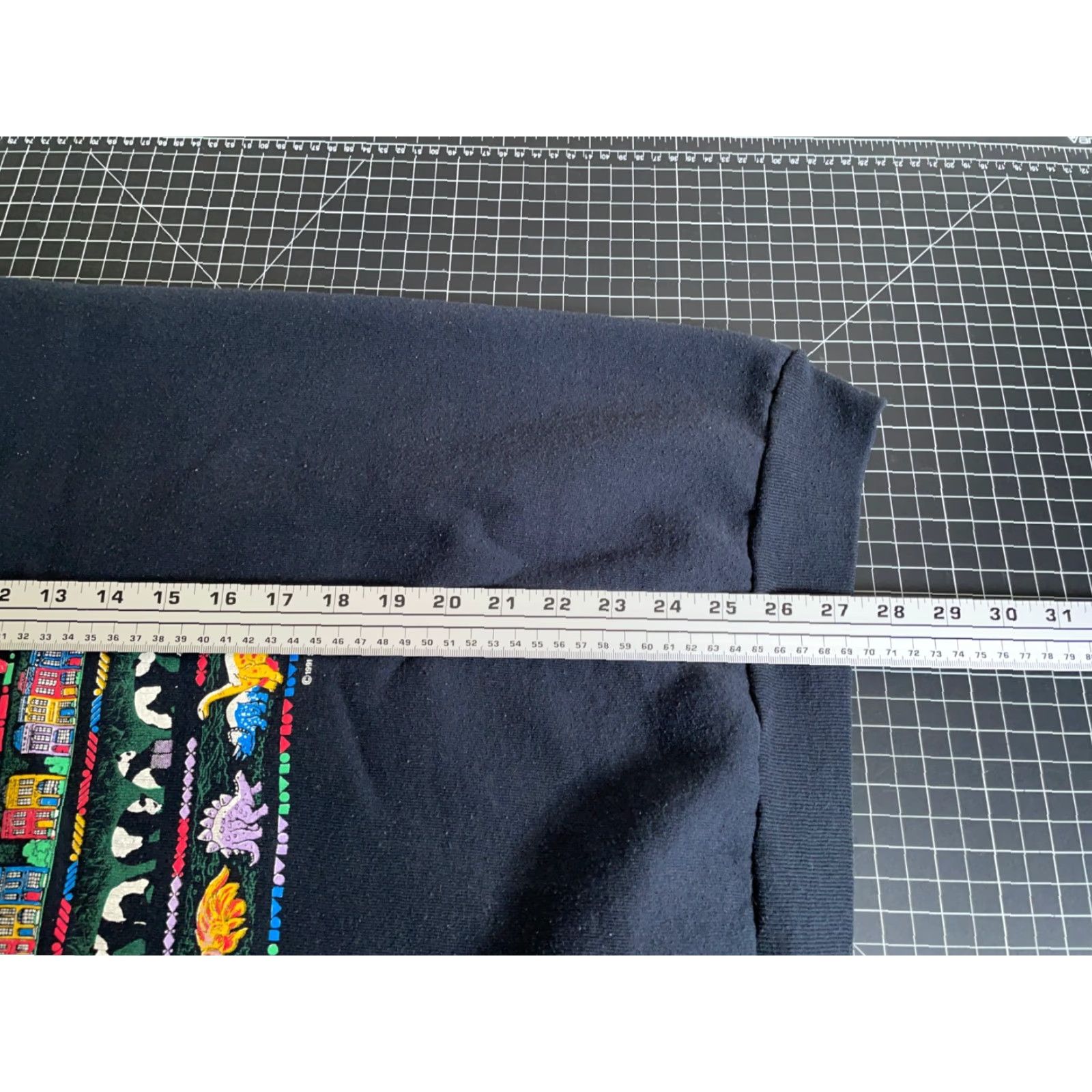 Fruit Of The Loom VINTAGE Washington DC Sweatshirt Adult XL Black Raglan Sleeves 50/50 Cotton Polyester Crew Neck Pullover 90s City Retro Fruit of the Loom Mens Size US L / EU 52-54 / 3 - 5 Thumbnail