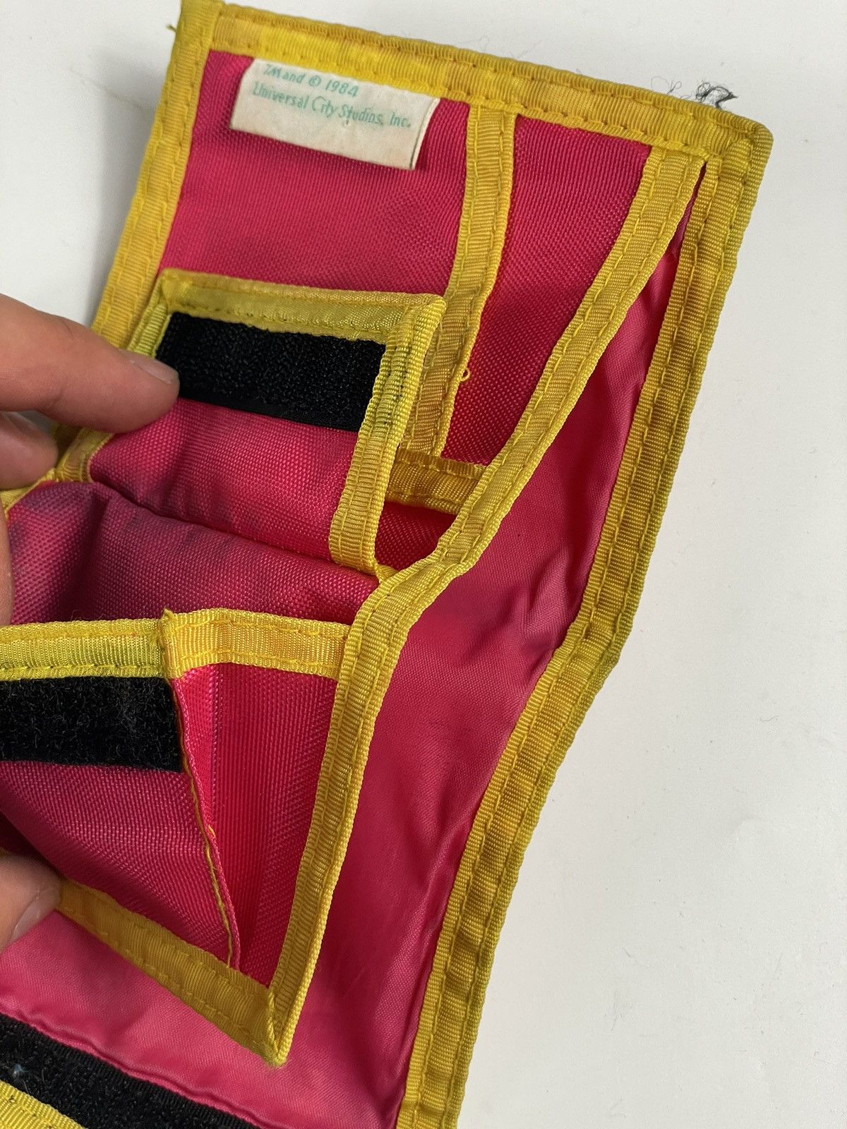 Vintage 1984 80s Miami Vice Ferba Wallet yellow very rare vintage Size ONE SIZE - 6 Thumbnail