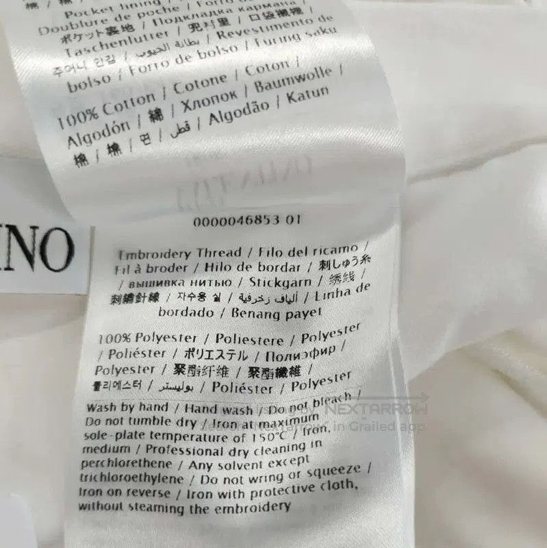 Valentino Valentino White Cotton Summer Skirt . Size 23" - 5 Thumbnail