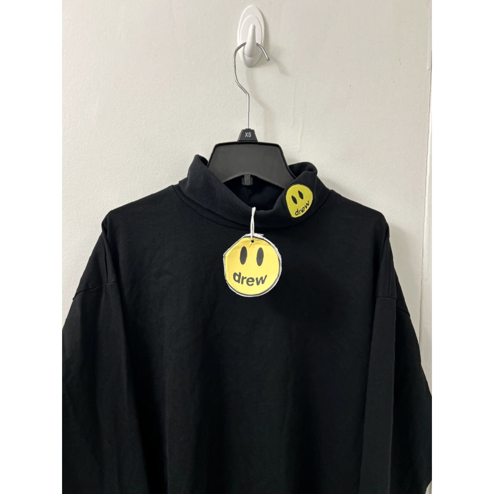 Drew House Drew House Sweatshirt Mens XL Black Turtleneck Pullover Long Sleeve Pullover Relaxed Fit Brand: Drew House Mens XL Black Turtleneck Sweatshirt Size US XL / EU 56 / 4 - 2 Thumbnail