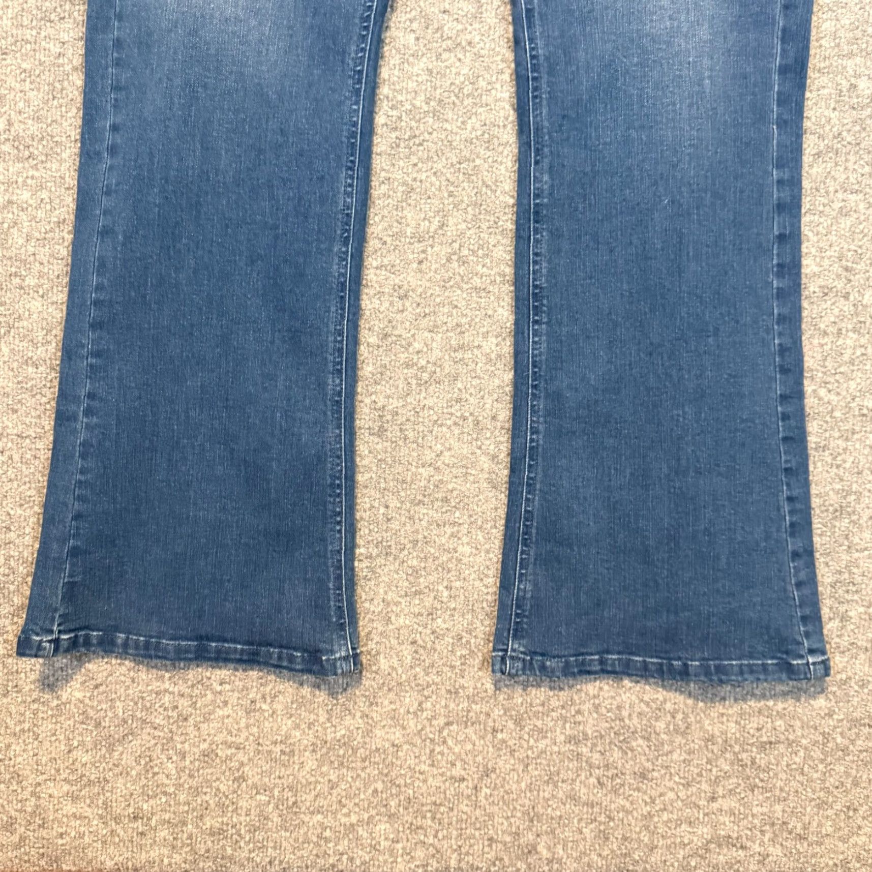 J. Jill VINTAGE J.Jill Jeans Womens 16 Blue Denim Authentic Fit Bootcut Fitted Rainstorm NEW Size 38" / US 16 / IT 52 - 5 Thumbnail
