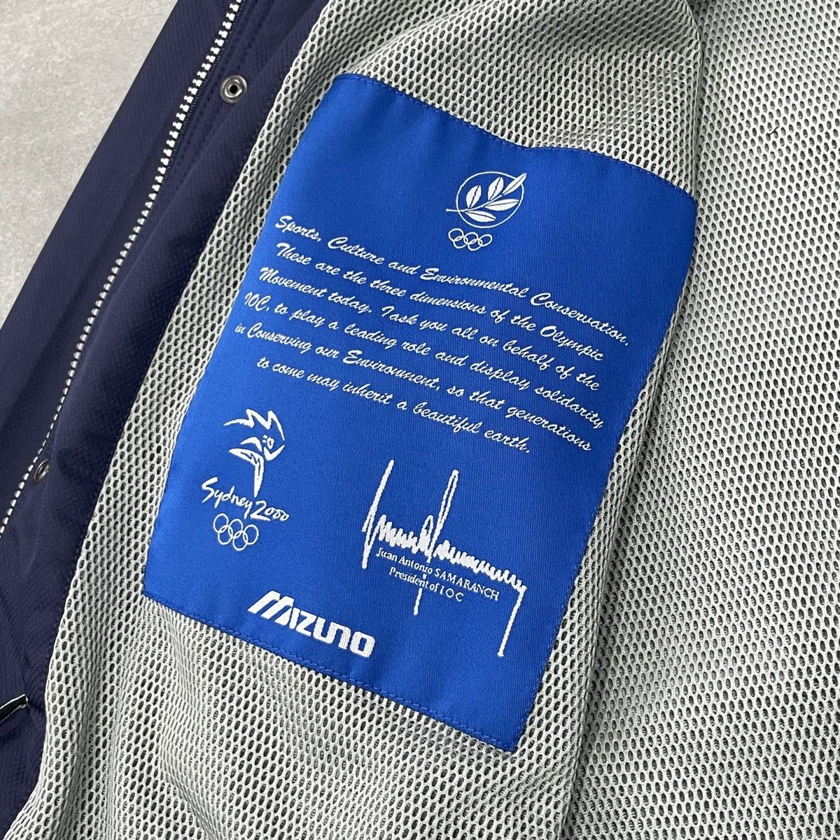 Mizuno × Vintage Vintage Mizuno Olympic Games Sydney 2000 Samaranch Jacket M Size US M / EU 48-50 / 2 - 13 Thumbnail