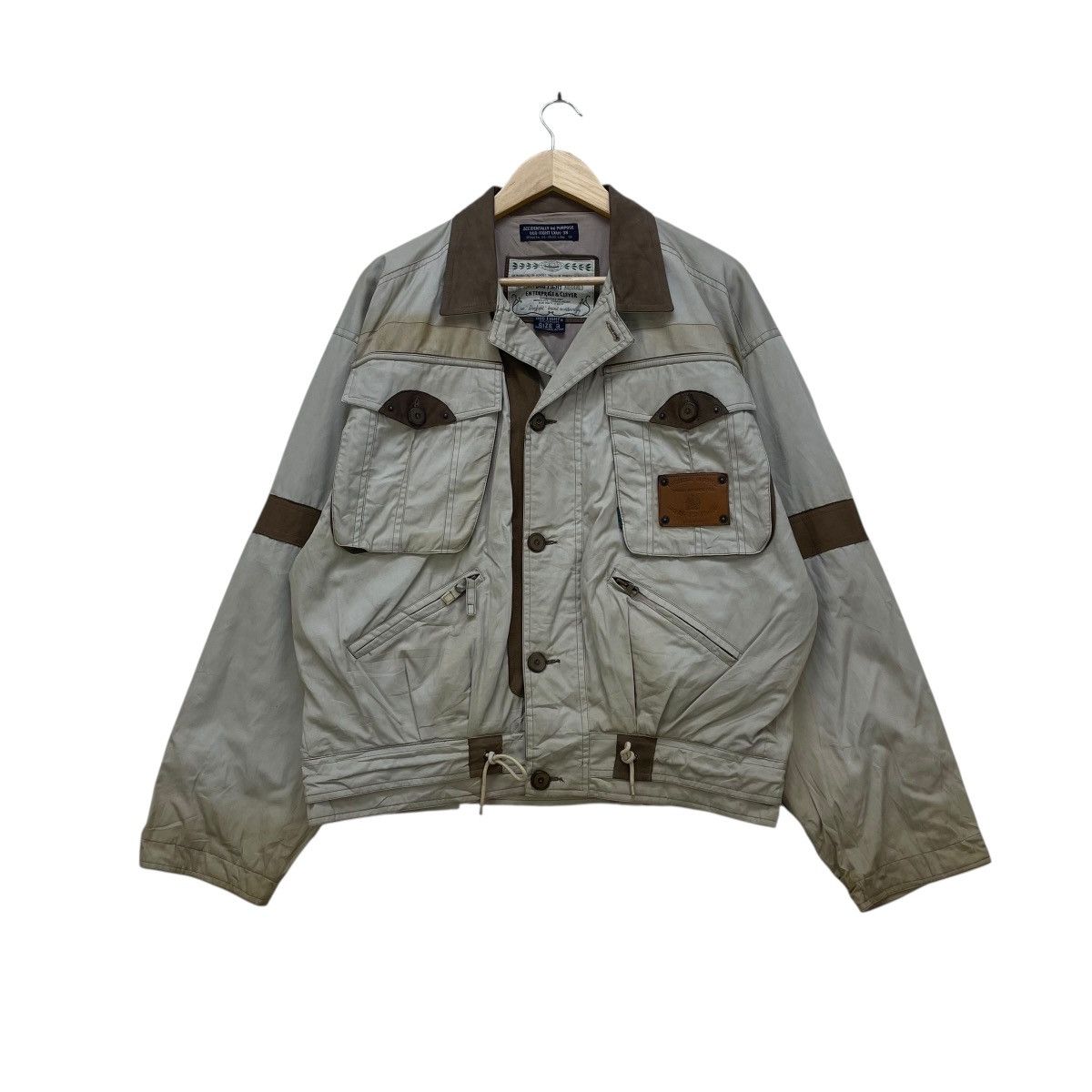 Japanese Brand 💥Vintage Dog Fight Tactical Jacket Size US M / EU 48-50 / 2 - 1 Thumbnail