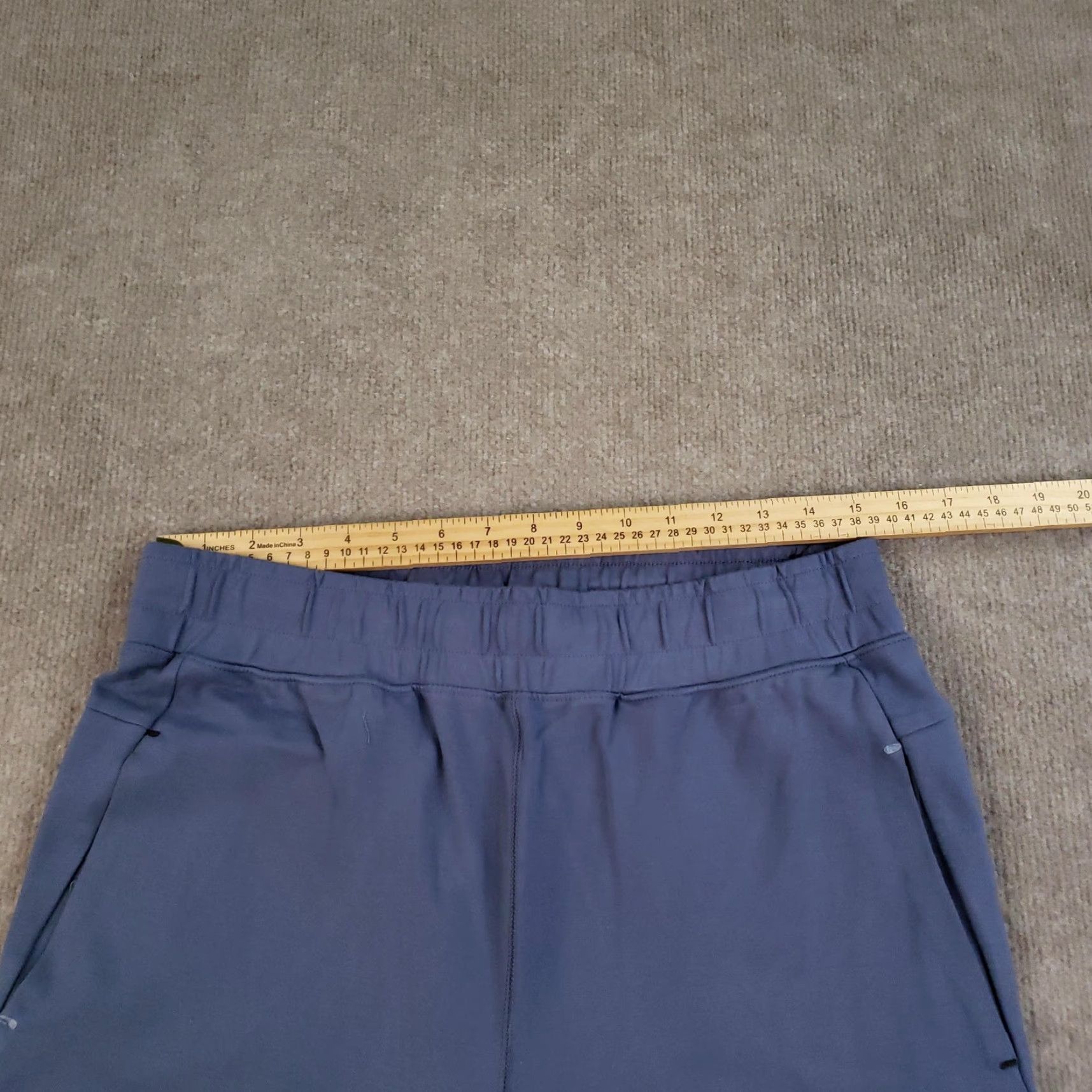 Nike Nike Jogger Sweatpants Men Medium Blue Zip Pocket Training Drawstring CJ4280-491 Size US 31 - 4 Thumbnail