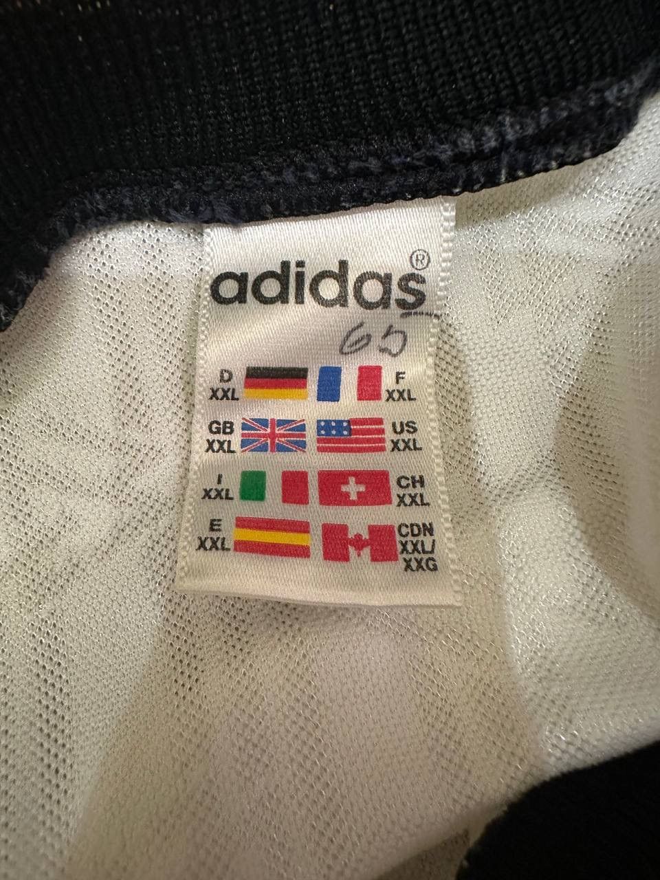 Adidas GERMANY 1996 1998 HOME FOOTBALL SHIRT SOCCER JERSEY VINTAGE Size US XXL / EU 58 / 5 - 3 Thumbnail