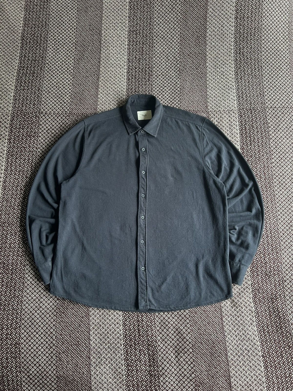 Folk Folk Basic Shirt Solid Type Size 4 / XL Streetwear Size US XL / EU 56 / 4 - 1 Thumbnail