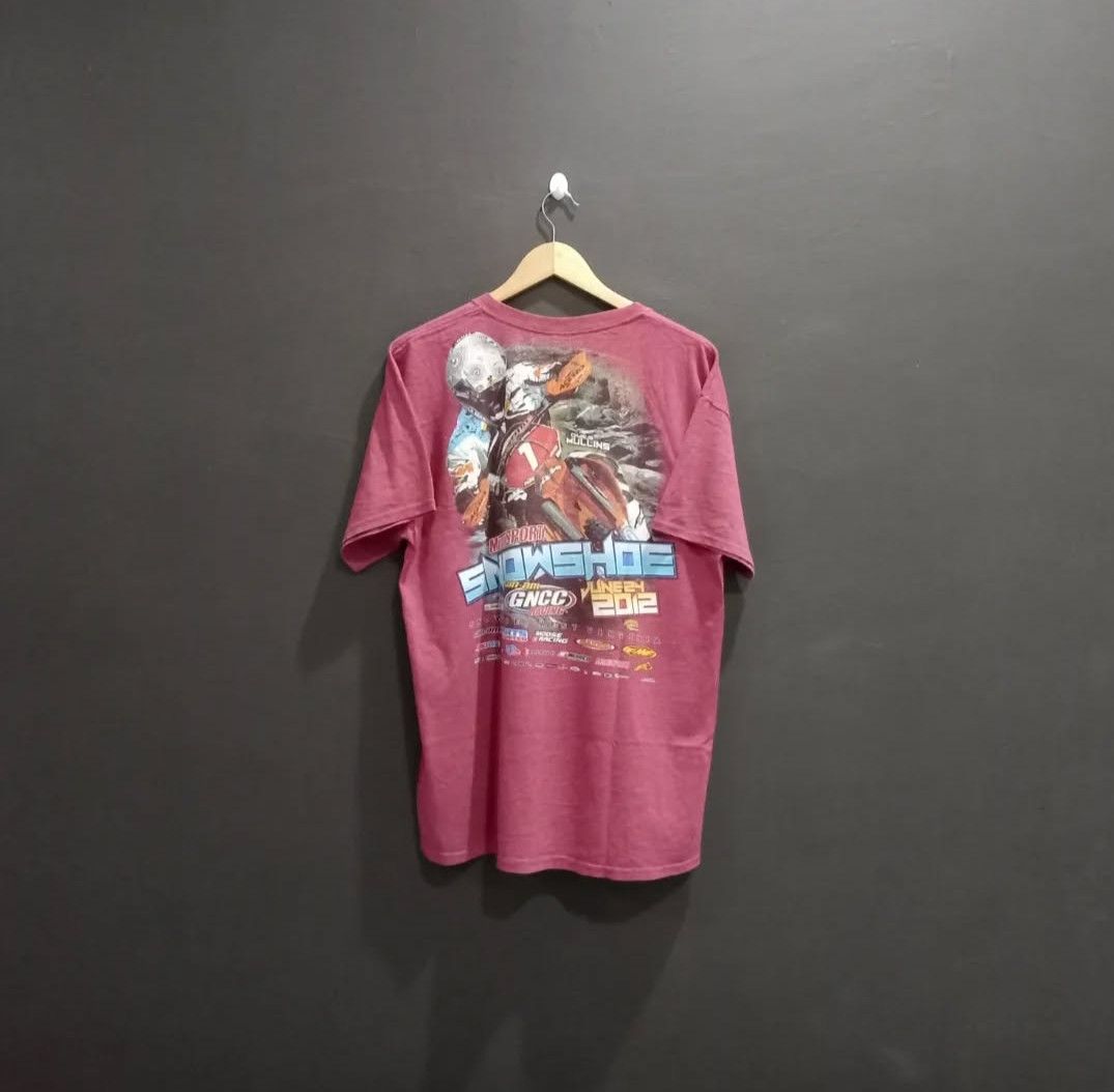 Vintage TSHIRT : SNOWSHOE MOTOCROSS 2012 BY CHARLIE MULLINS Size US L / EU 52-54 / 3 - 1 Thumbnail
