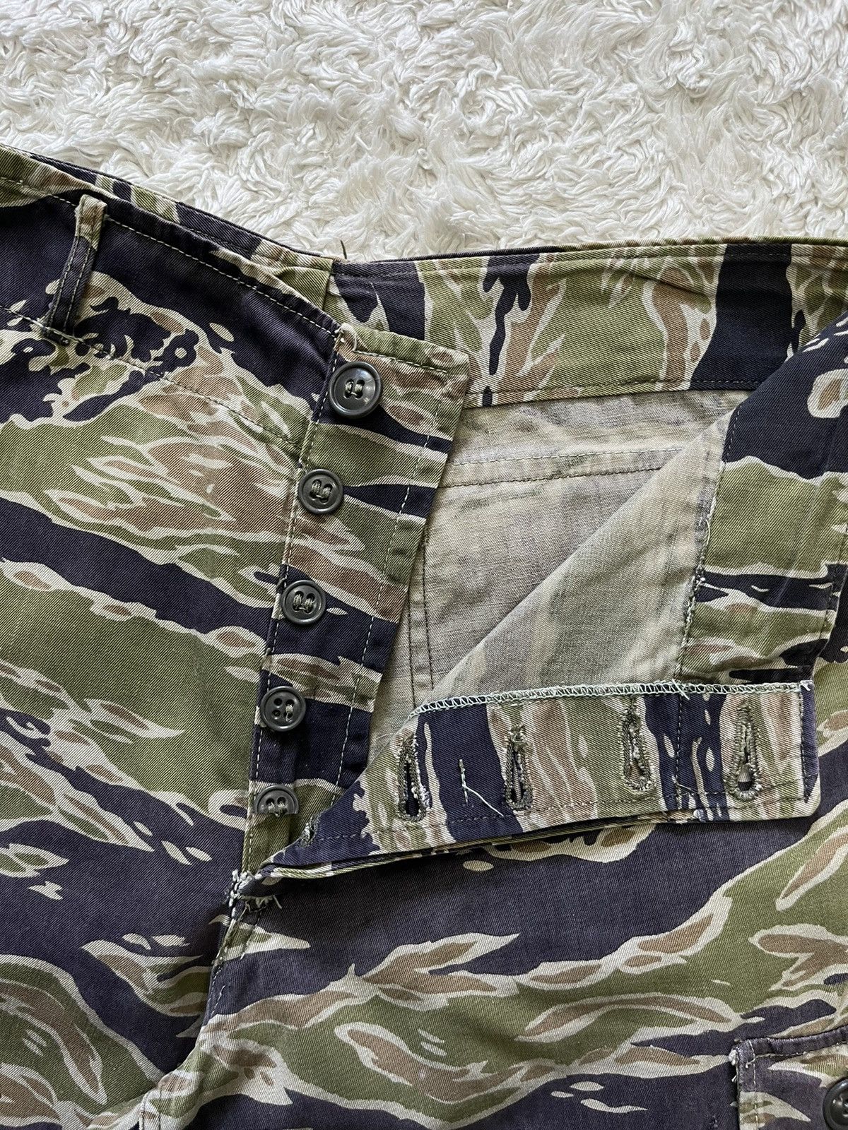Vintage true vintage arvn vietnam war us army tiger stripe pants Size US 29 - 8 Thumbnail