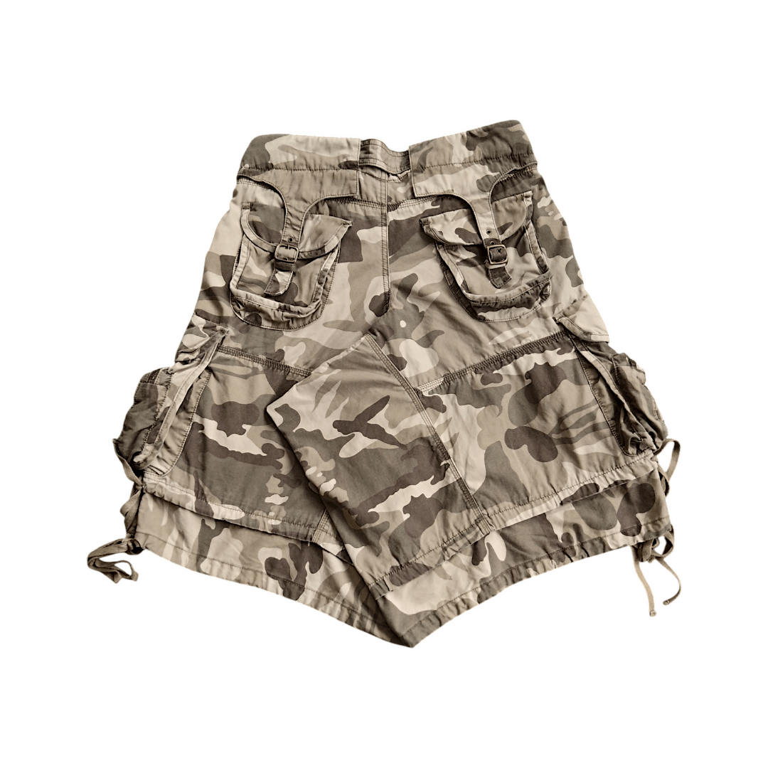 If Six Was Nine × KMRii × Le Grande Bleu (L.G.B.) As Know As Japan Camo Super Wide Leg Bondage Pants Size US 32 / EU 48 - 2 Thumbnail