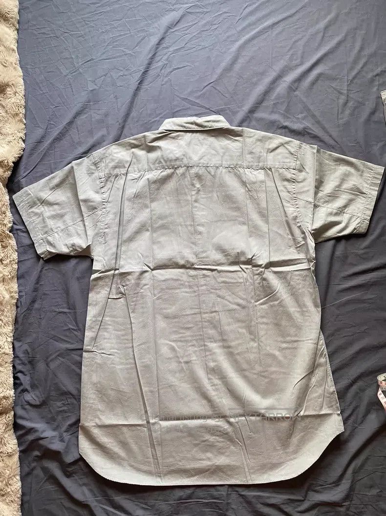 Comme des Garcons Comme Des Garcons Gray Composite Material Patchwork Shirt Size M / US 6-8 / IT 42-44 - 4 Thumbnail
