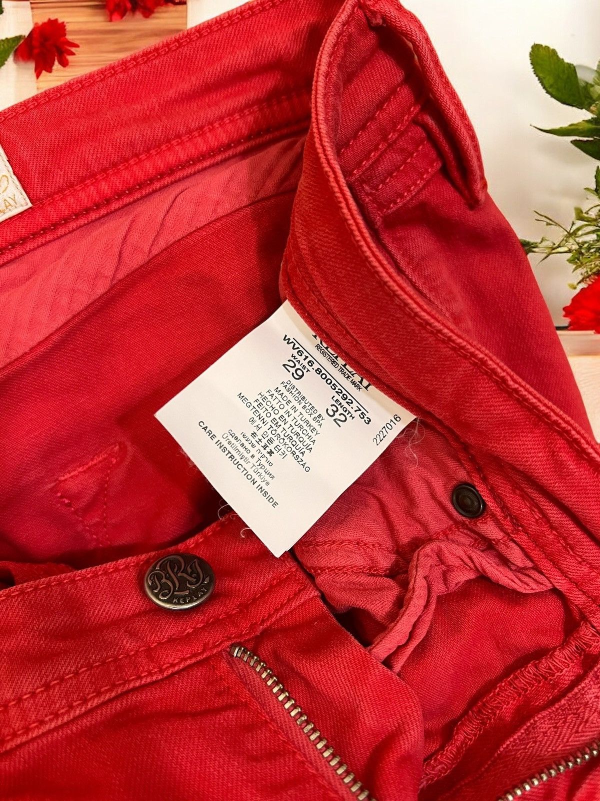 Replay Replay size W29 L32 ladys’ straight jeans Size 29" - 6 Thumbnail