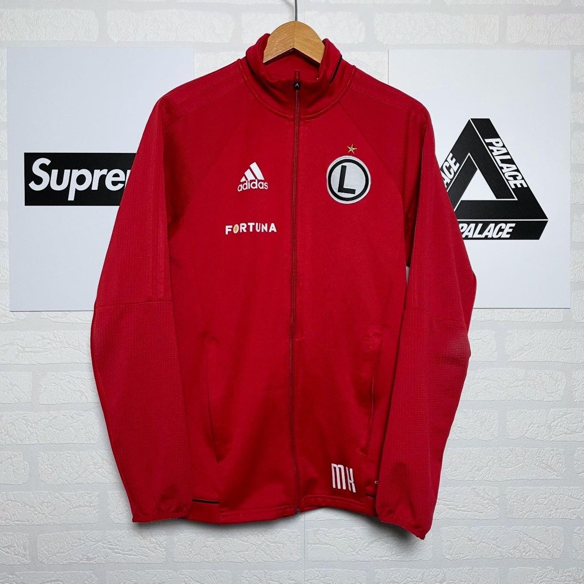 Adidas Sweatshirt zip training Legia warsaw Adidas soccer football Size US S / EU 44-46 / 1 - 1 Thumbnail